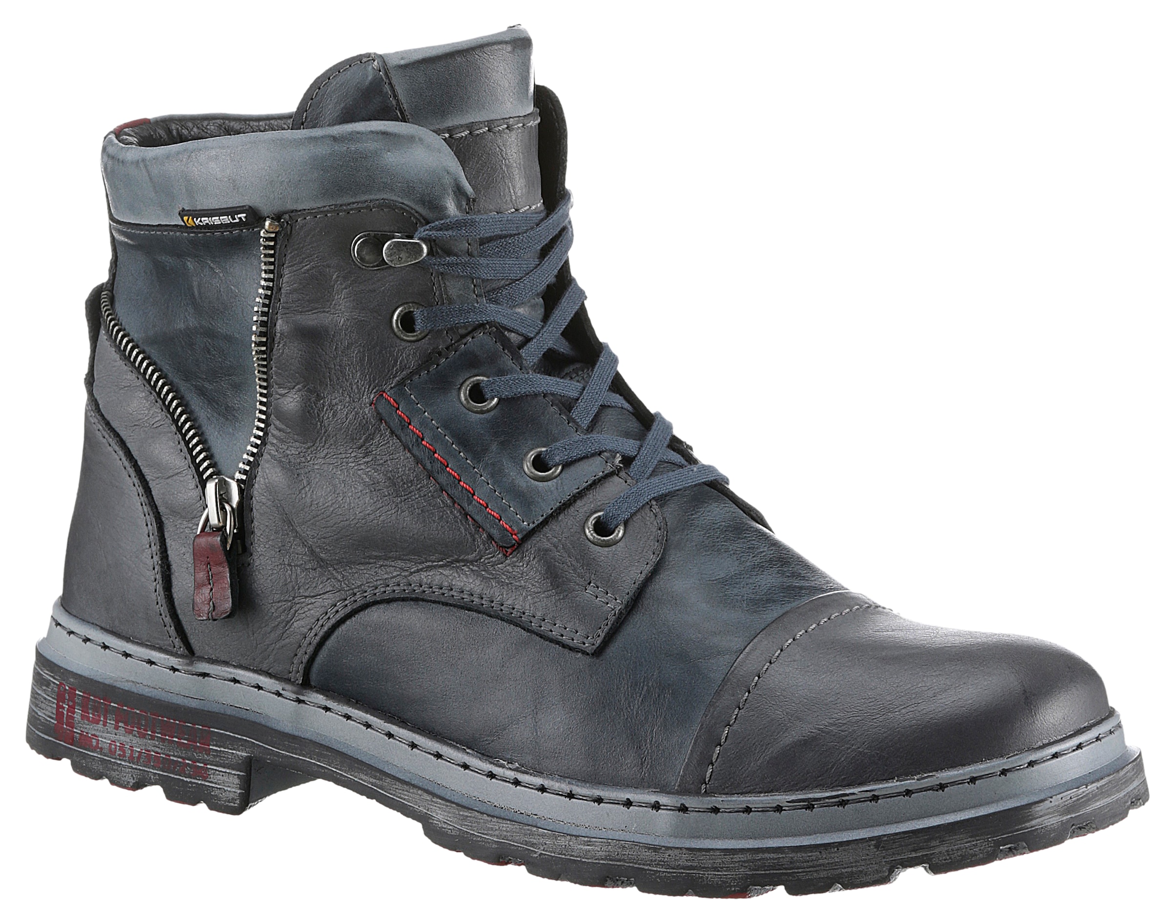 KRISBUT Winterboots "Weite: sehr weit", Winterstiefel, Komfortschuh, Stiefel mit Wechselfußbett