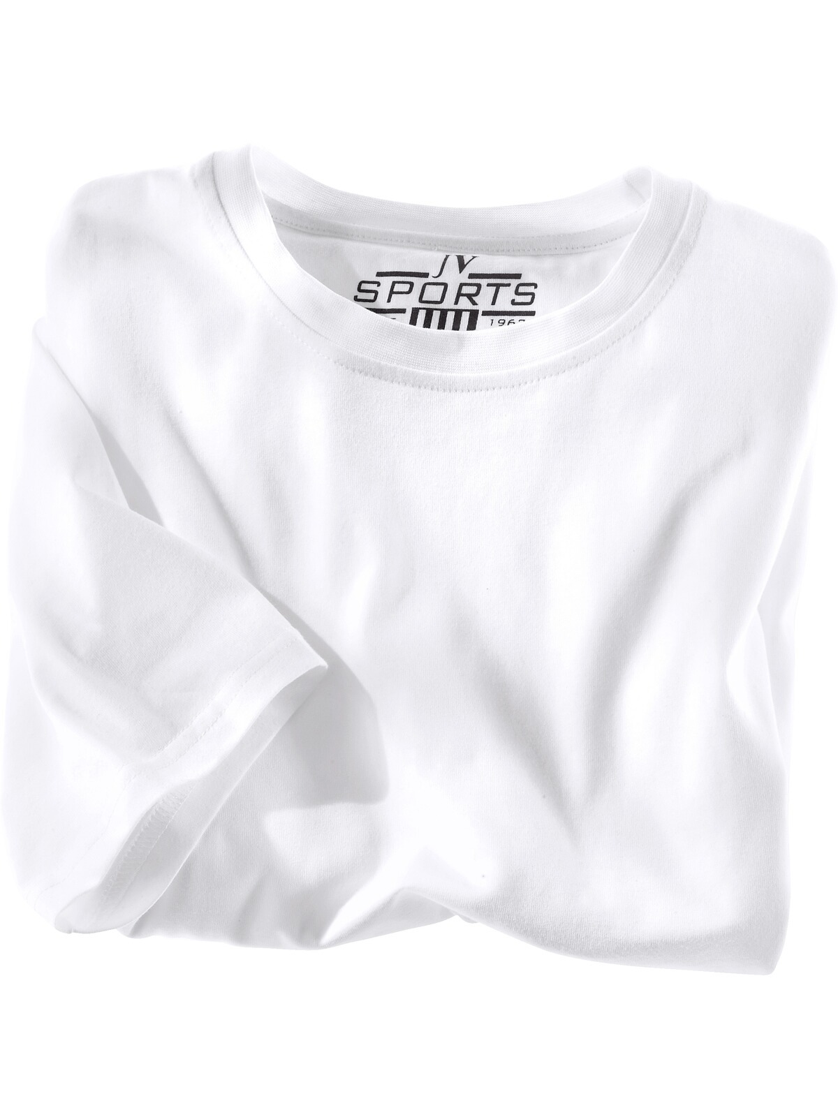 Jan Vanderstorm T-Shirt »Doppelpack T-Shirt ERKE«, (2 tlg.), reine Baumwolle (2er-Pack)