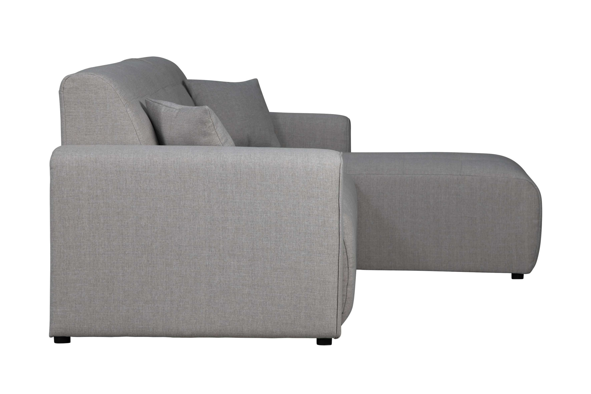 Home affaire Ecksofa »Nosia L-Form« incl. 2 Zierkissen, mit feiner Steppung