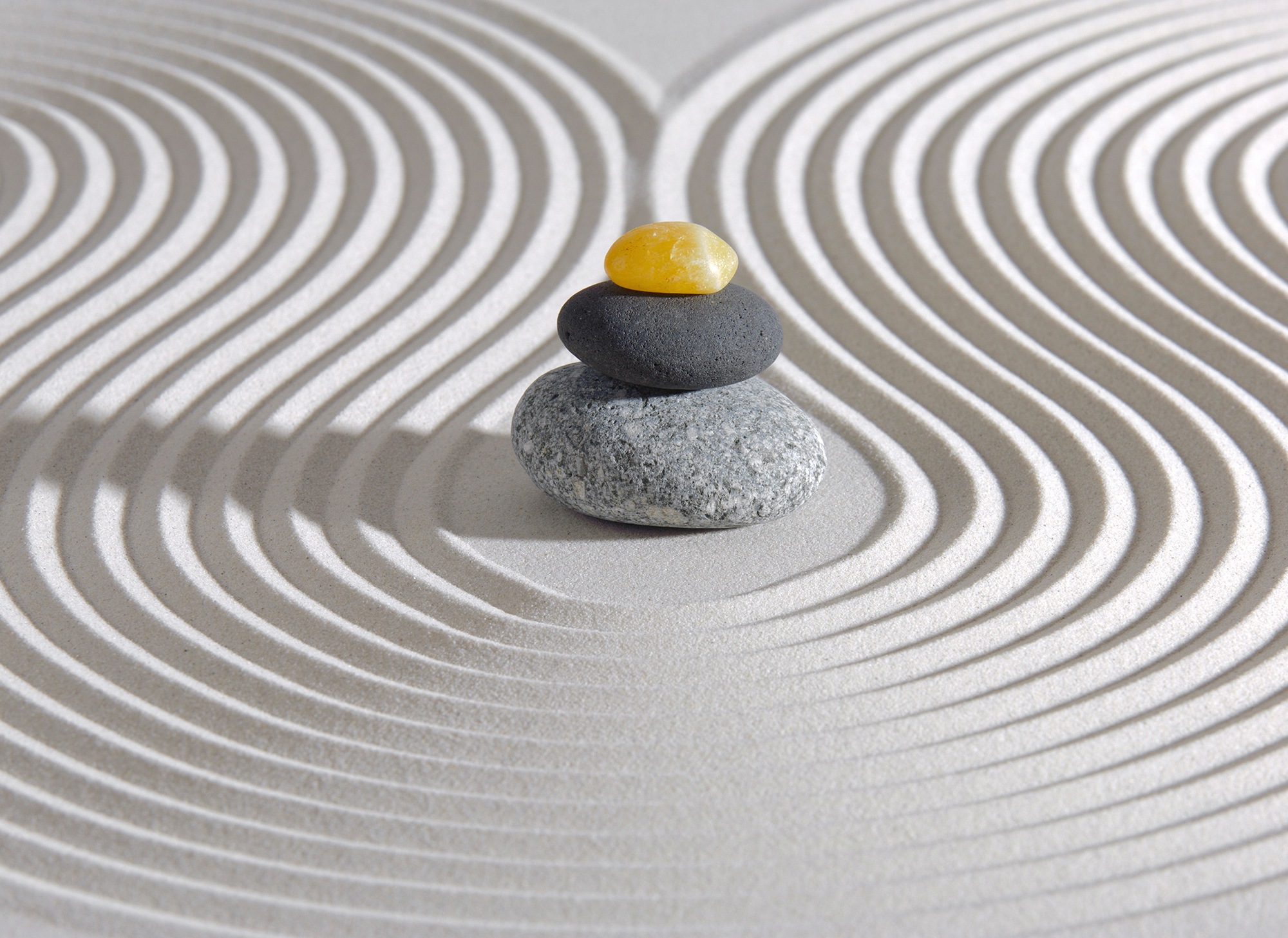 living walls Fototapete "Designwalls Hot Stone Spa" glatt Vlies, Wand, Schräge, Decke