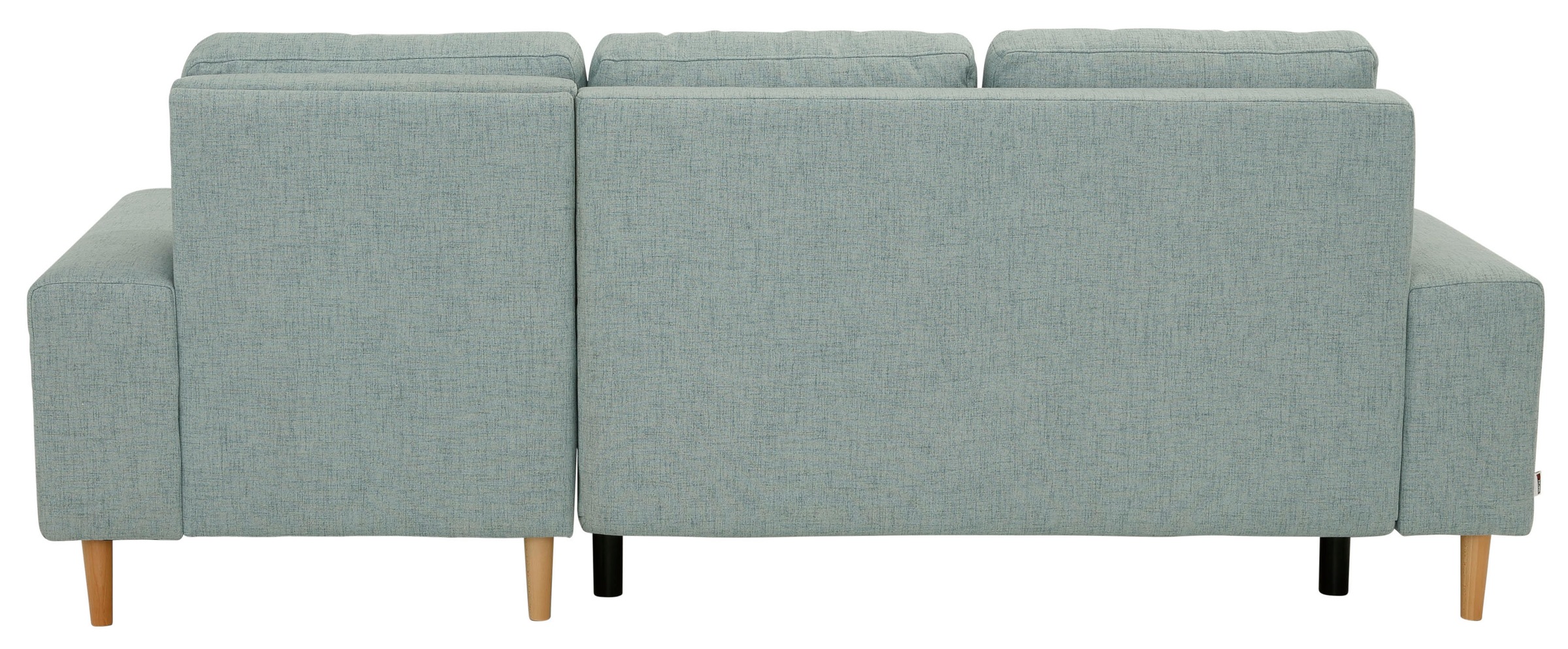 Ecksofa HOME AFFAIRE "Samu L-Form", grün (mint), B:235cm H:93cm T:160cm, Microfaser PRIMABELLE (100% Polyester);Samtoptik (100% Polyester);Struktur fein (100% Polyester), Sofas, Ecksofa, wahlweise mit Bettfunktion und Bettkasten 9