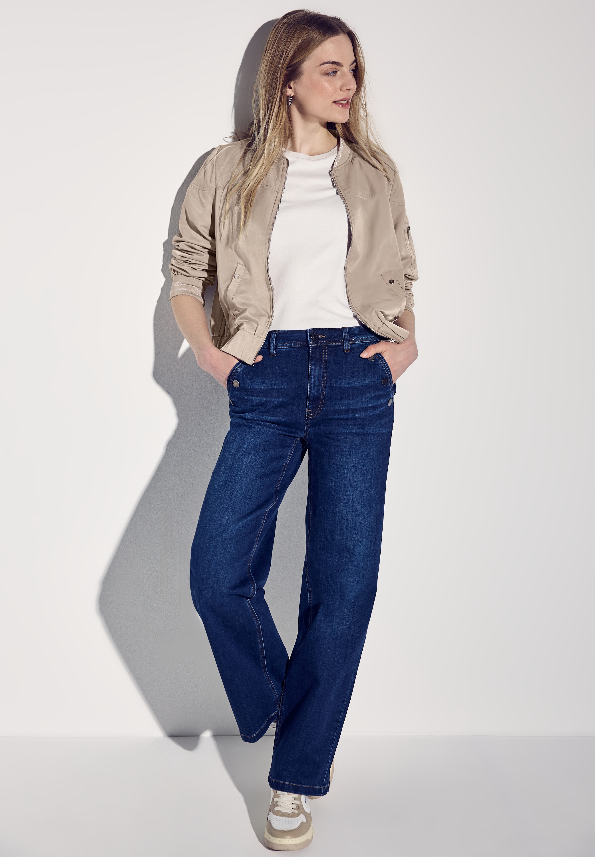 STREET ONE Blouson, ohne Kapuze, im College-Style