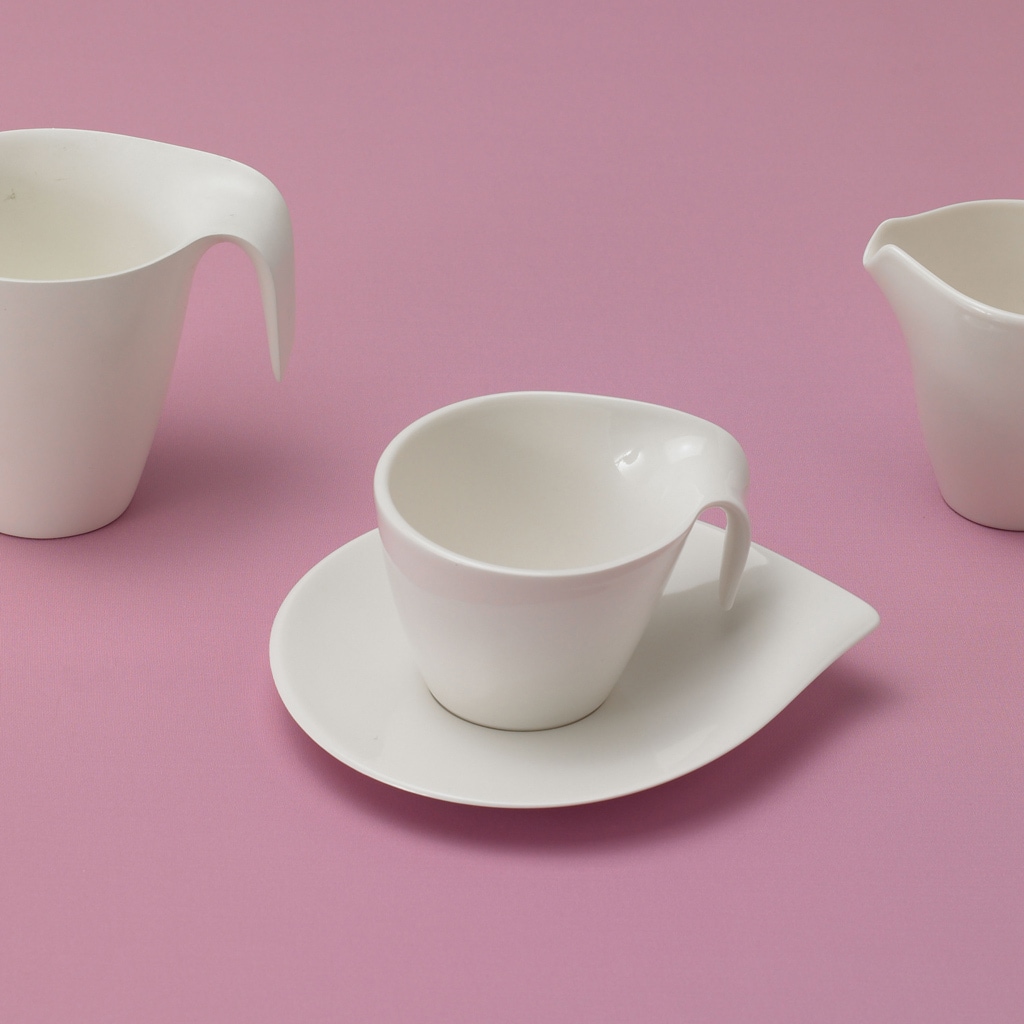 Villeroy & Boch Untertasse »Kaffeeuntertasse Flow 18 x 15 cm weiß«