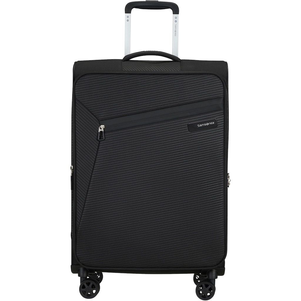 Samsonite Weichgepäck-Trolley »Litebeam, black, 66 cm«, 4 Rollen