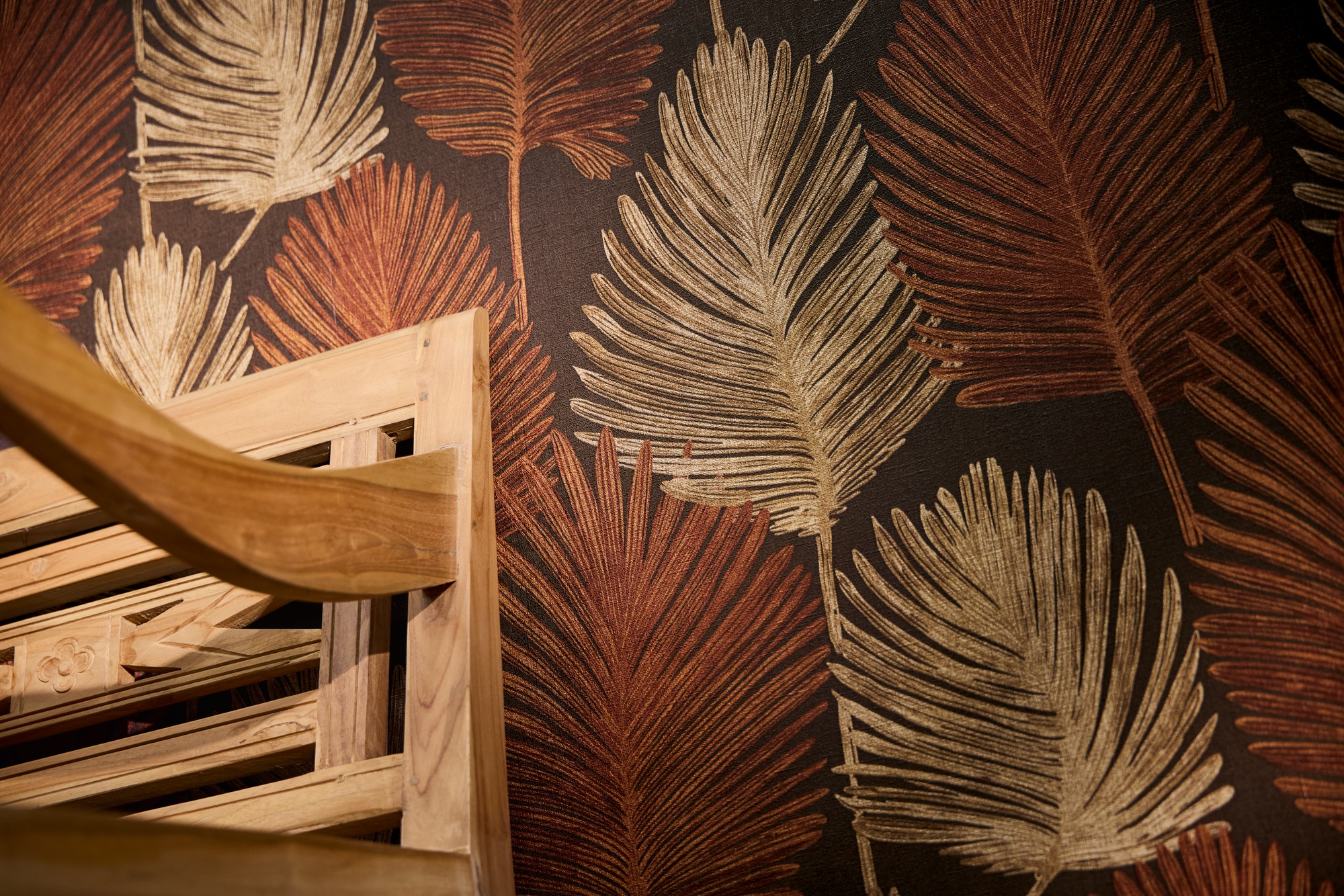 living walls Vliestapete »Dschungel-Tapete Türkis bunt strukturiert tropisch« botanisch strukturiert