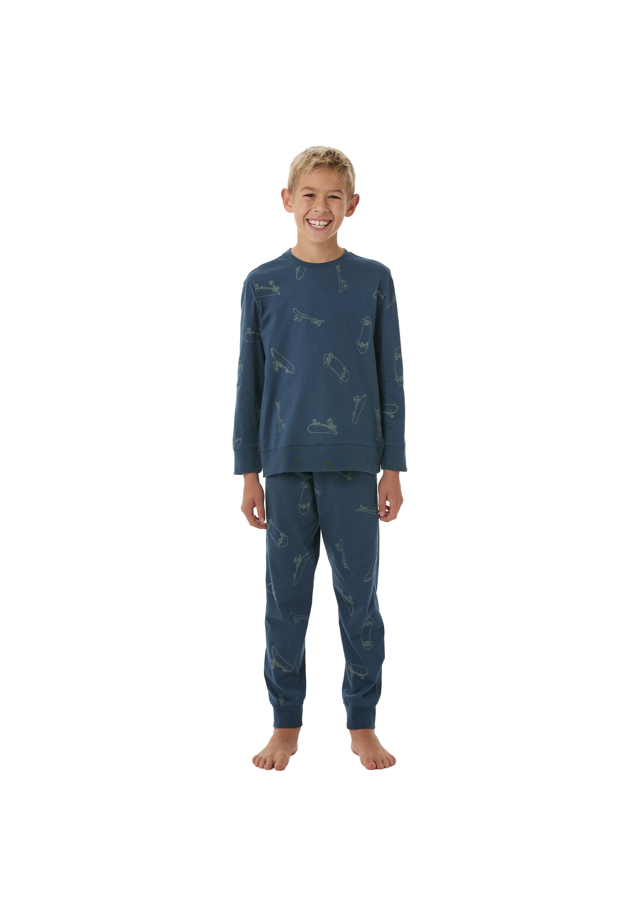 Schiesser Schlafanzug »Pyjama Nightwear Jungs Skateboards«