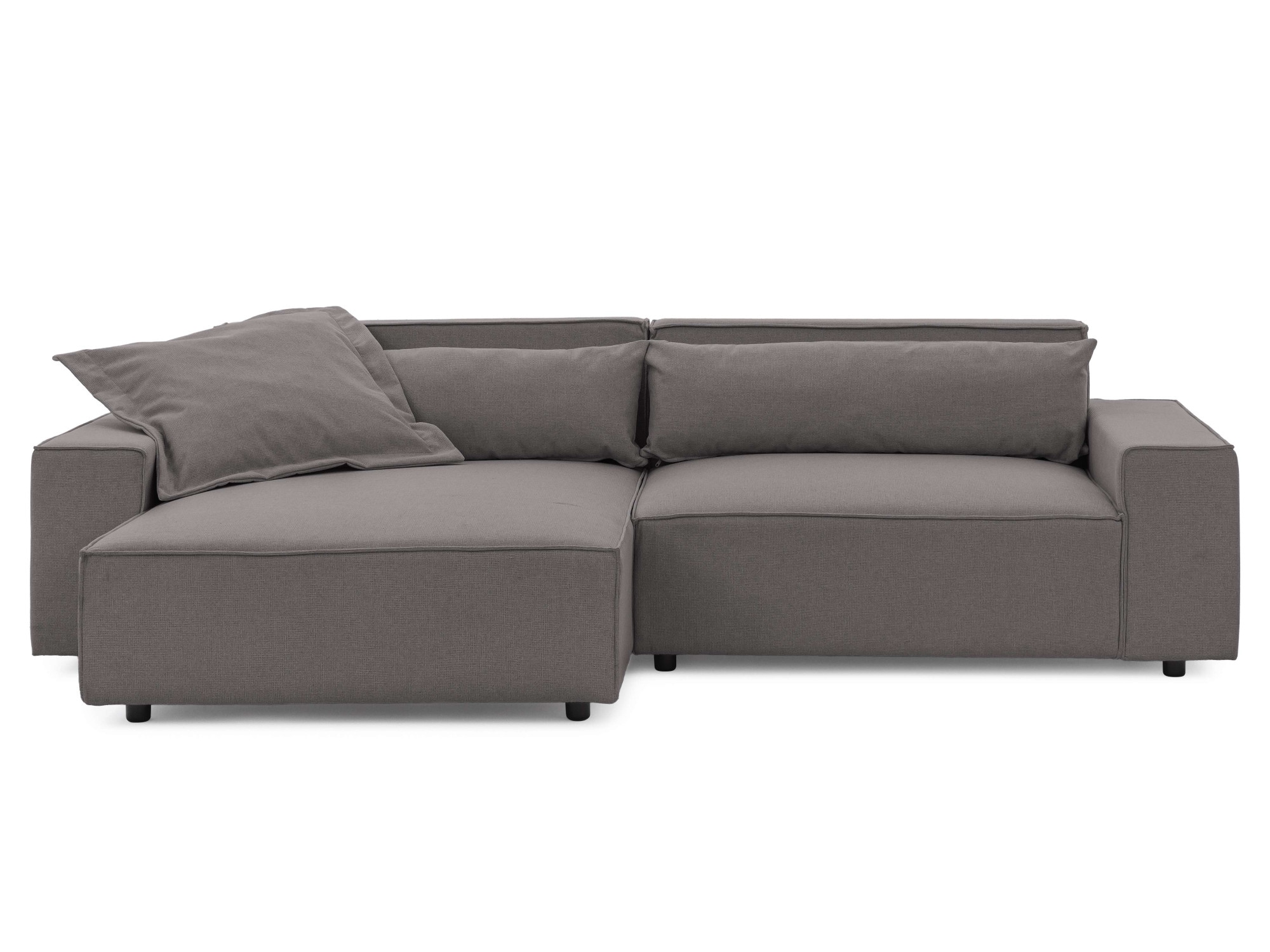 OTTO home Ecksofa "KINLEE Design-Sofa mit Recamiere rechts/links, Maße B/T/ günstig online kaufen