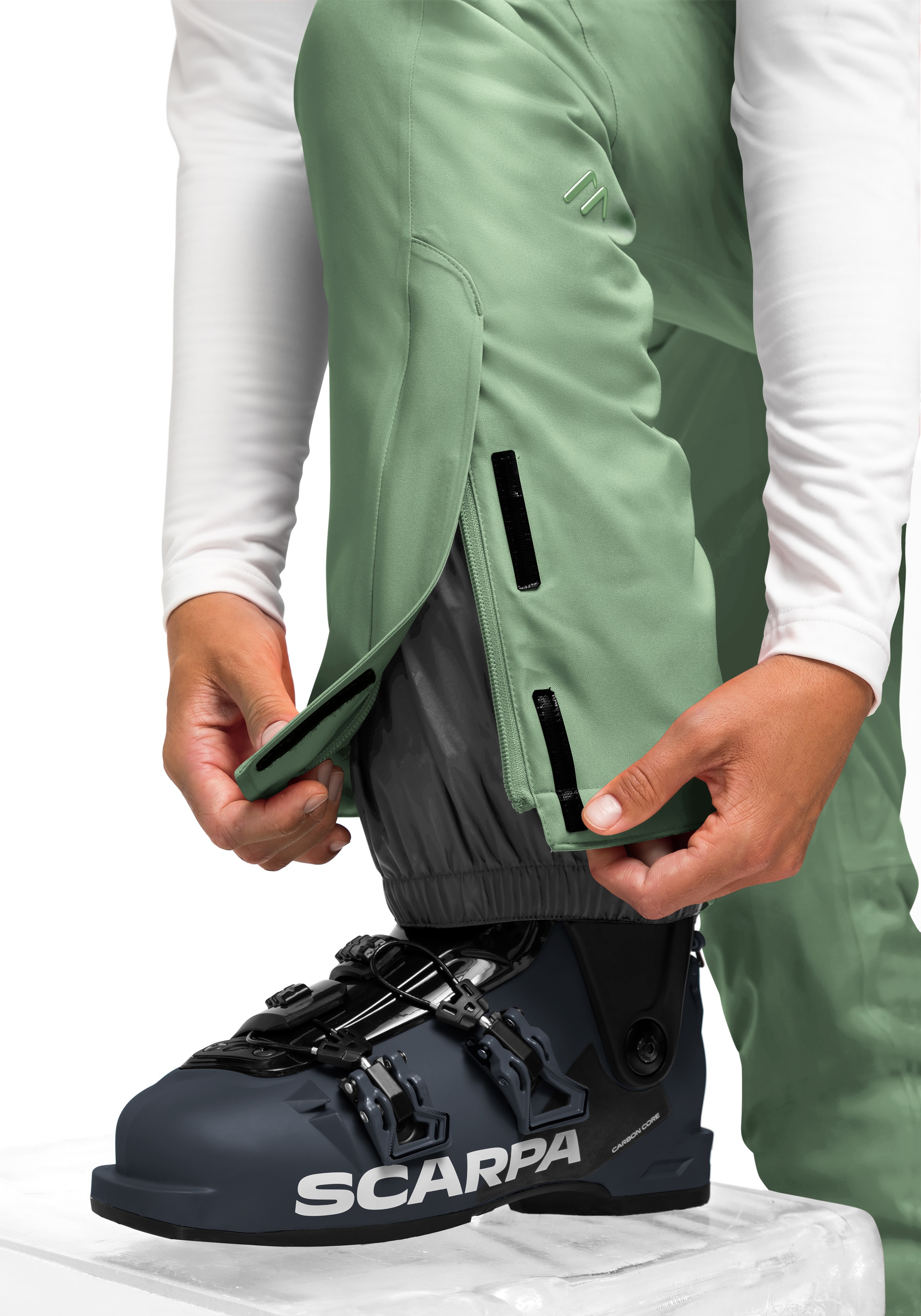 Maier Sports Skihose »Allissia slim 2.1« Damen Schneehose, wind- und wasserdicht, 2 RV-Taschen, Slim Fit