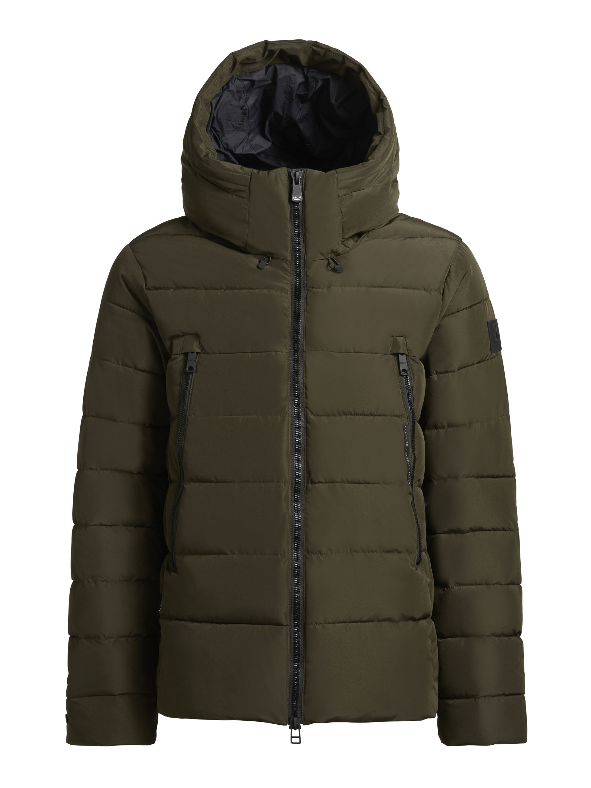 khujo Steppjacke »WOU«, mit Kapuze