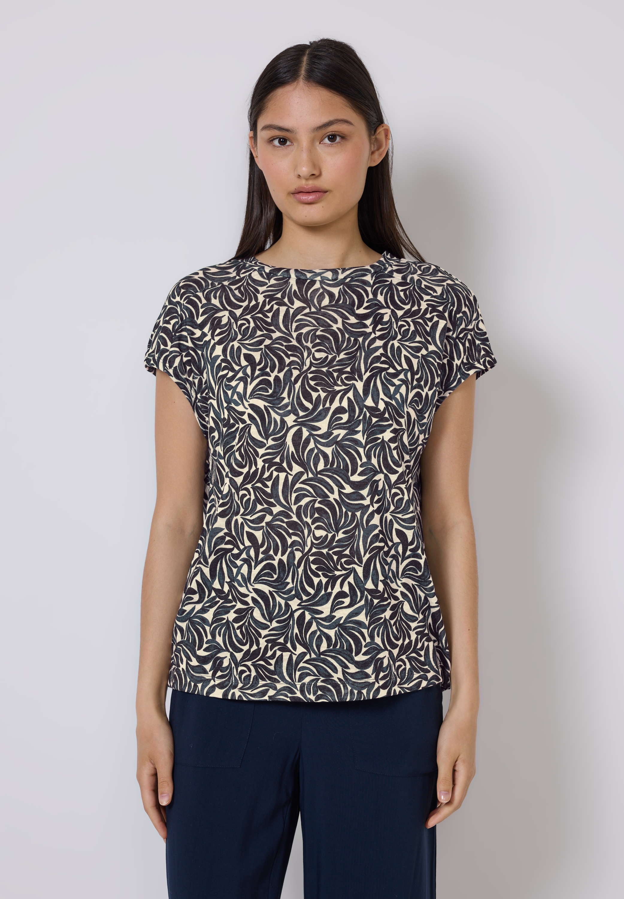STREET ONE STUDIO Print-Shirt, mit Rundhalsausschnitt günstig online kaufen