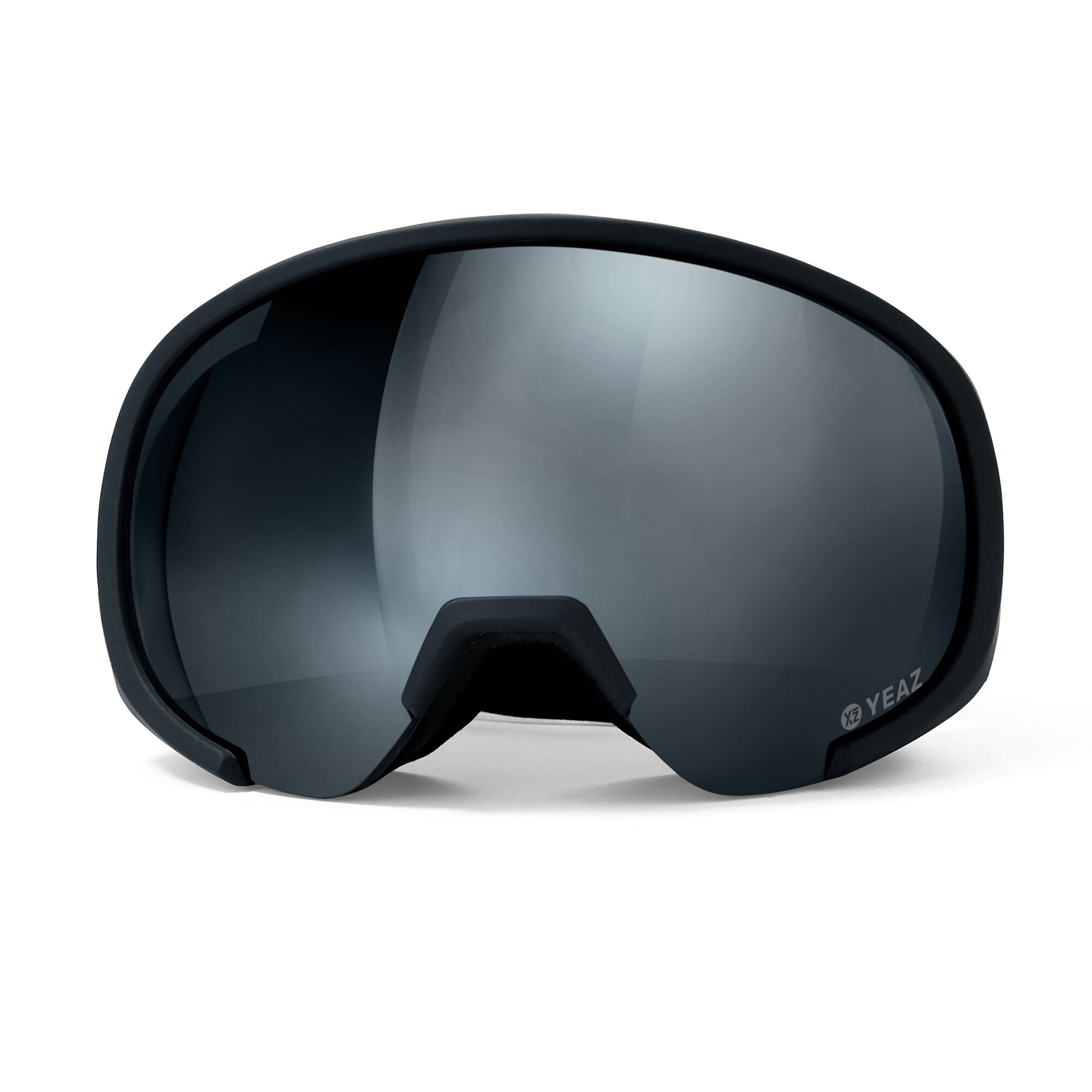 YEAZ Skibrille »Ski- und Snowboard-Brille schwarz/matt schwarz BLACK RUN«