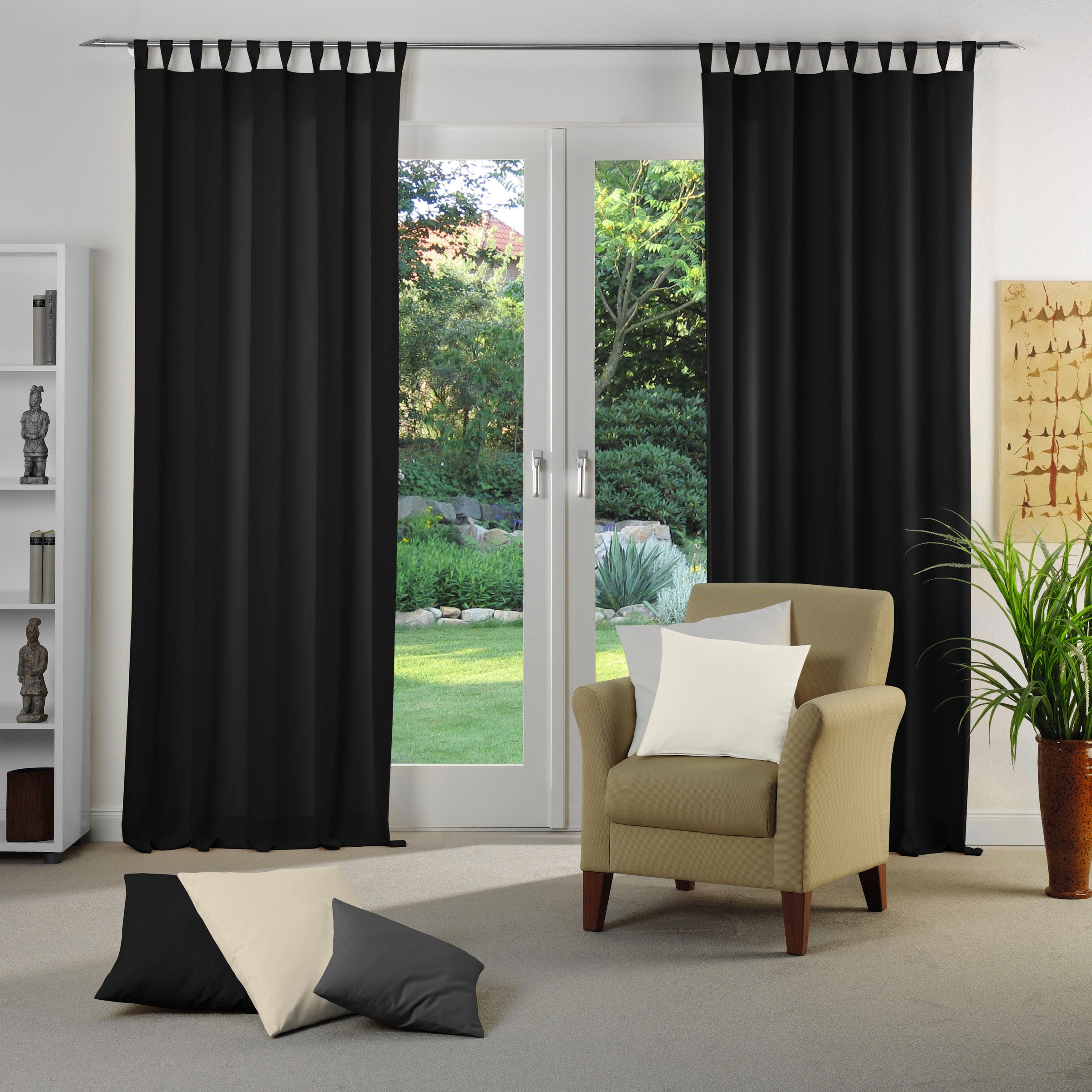 Wirth Vorhang "Newbury" Schlaufen 1 Stk. tlg. nach Maß günstig online kaufen