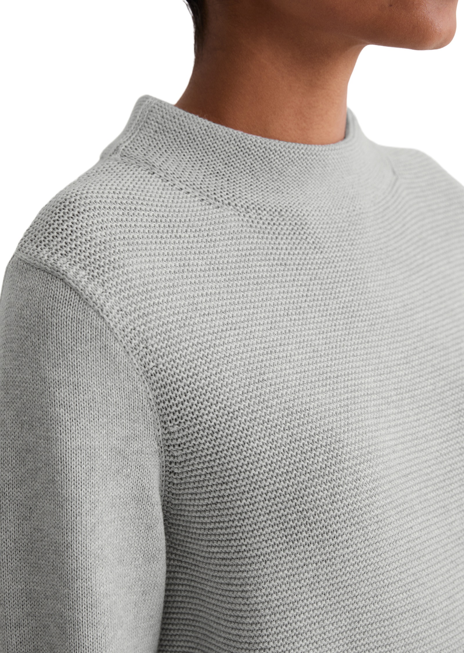 Marc O'Polo Stehkragenpullover »aus Organic Cotton«