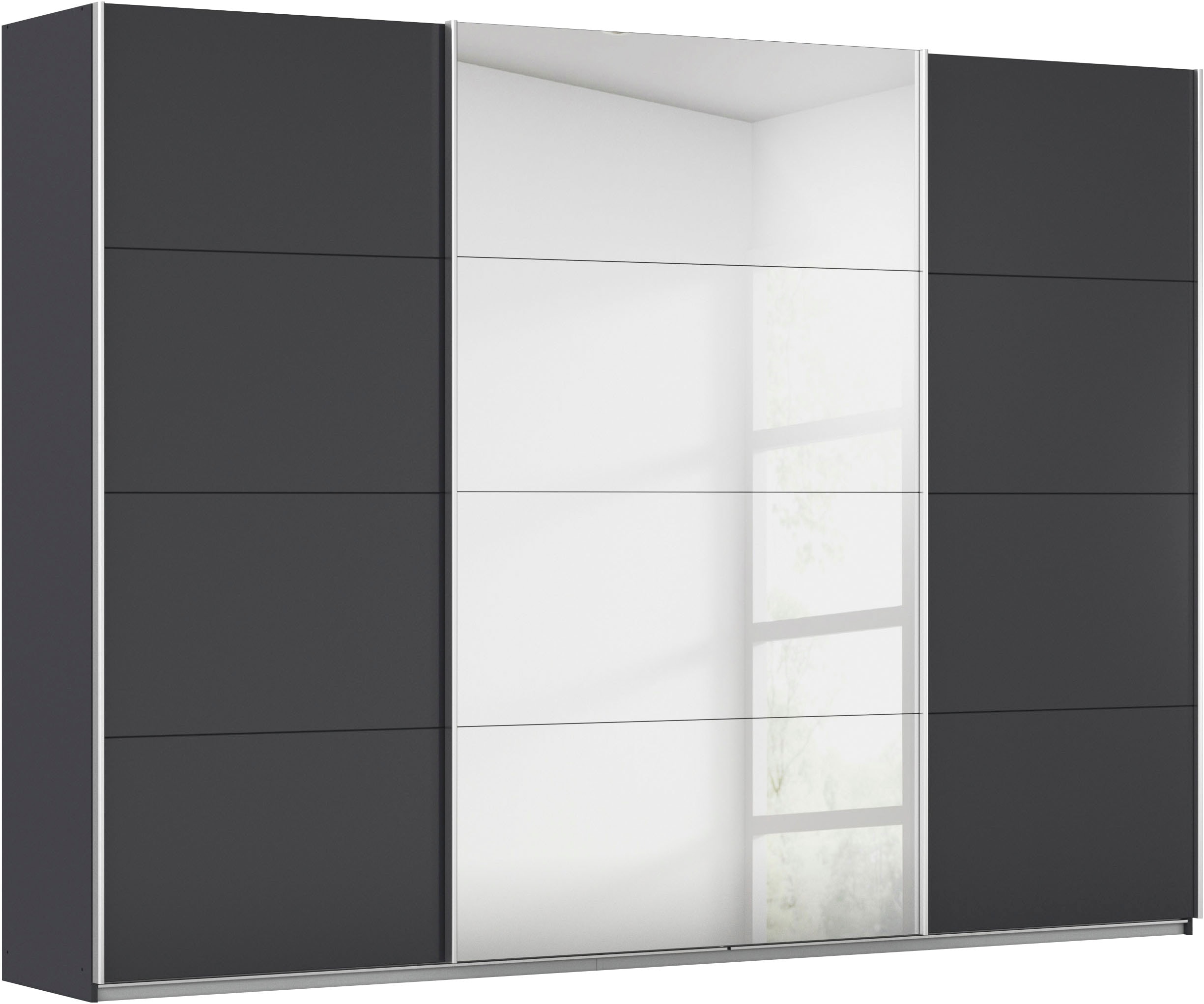 OTTO home Kleiderschrank "Mehrzweckschrank Schwebetürenschrank Mietswohnung Schlafzimmer CORTONA" erhältlich in Breite: 136/181/203/226/271/315/360 cm, Höhe: 210/229 cm, in 3 Ausstattungen BASIC/CLASSIC/PREMIUM (SOFT-CLOSE) MADE IN GERMANY