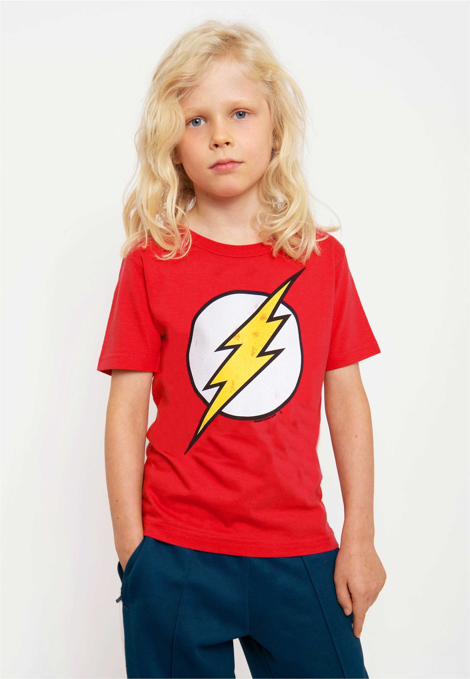 Logoshirt Marškinėliai »DC - Flash - Logo« su co...