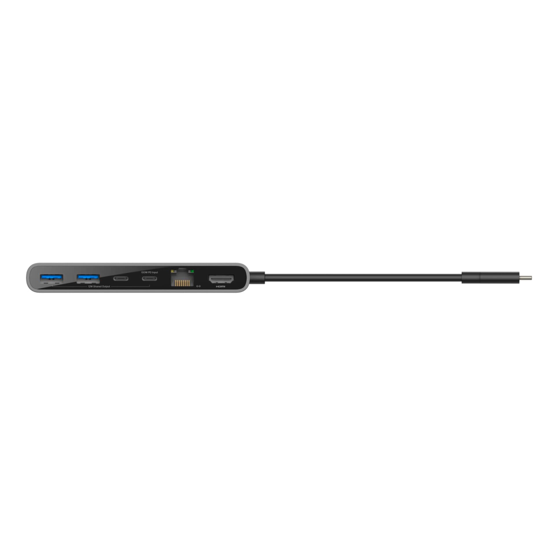 Belkin Laptop-Dockingstation »Connect 8-Port-USB-C-Hub mit 2,5-Gb-Ethernetanschluss«