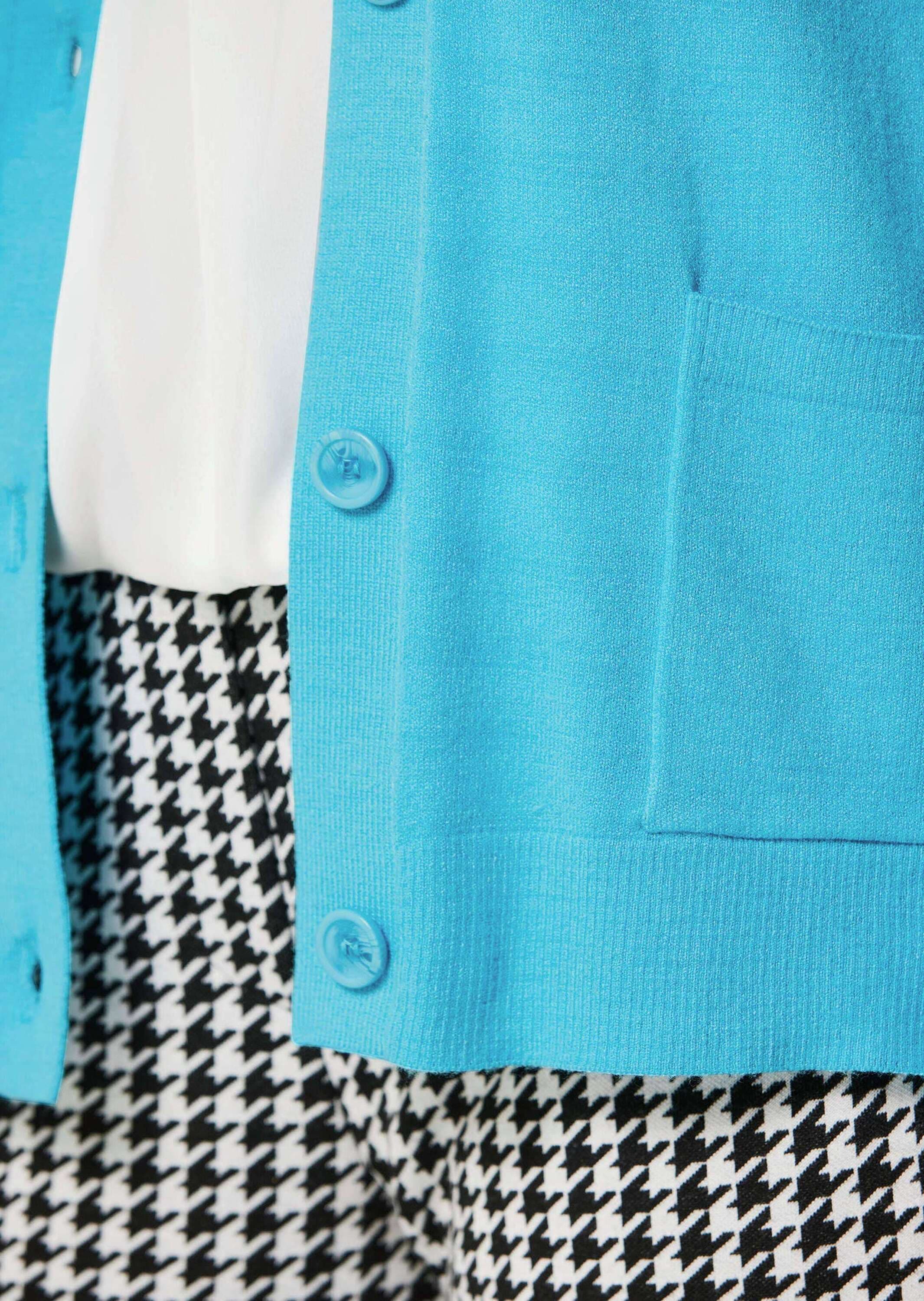 GOLDNER Strickjacke »Kurzgröße Strickjacke«