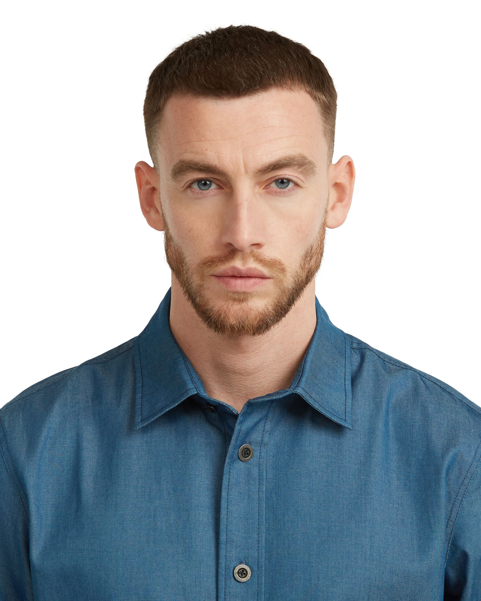 G-STAR Langarmshirt »Clean Slim Hemd«
