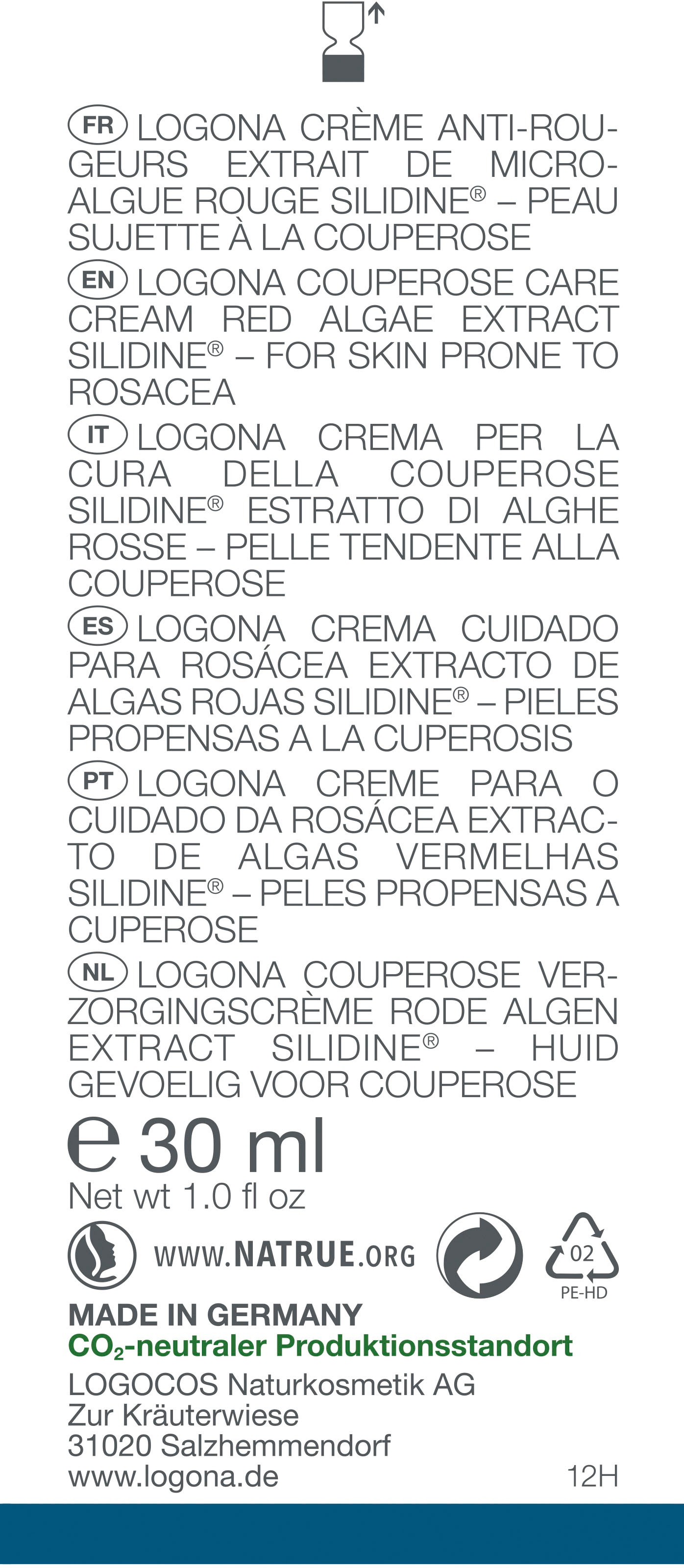 LOGONA Tagescreme »Logona Pflegecreme« Couperose bestellen Creme | med BAUR