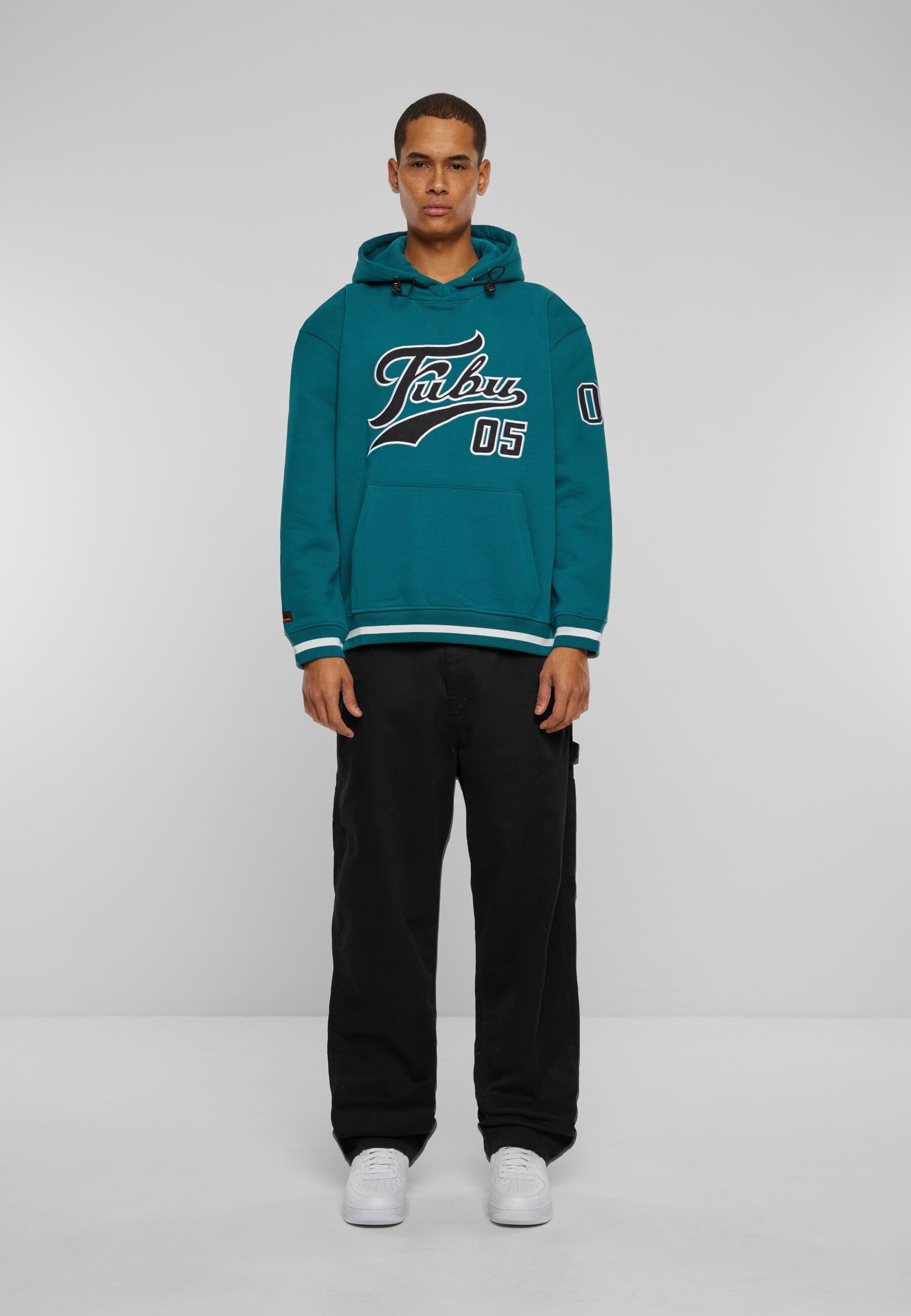 Fubu Kapuzensweatshirt »Fubu Herren FM223-004-1 Varsity Heavy Hoodie«, (1 tlg.)