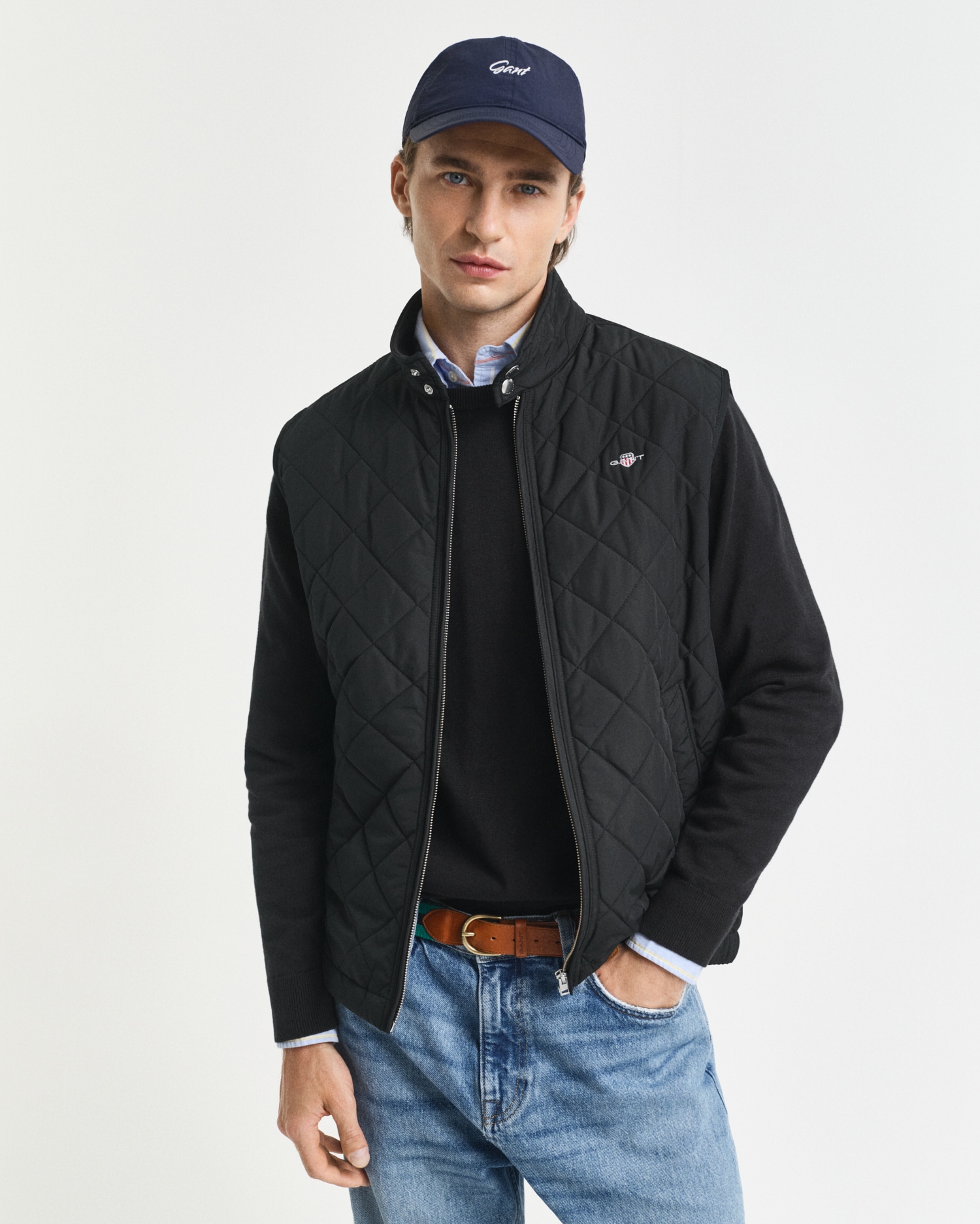 Gant Steppweste "QUILTED WINDCHEATER VEST", mit Wattierung aus recyceltem P günstig online kaufen