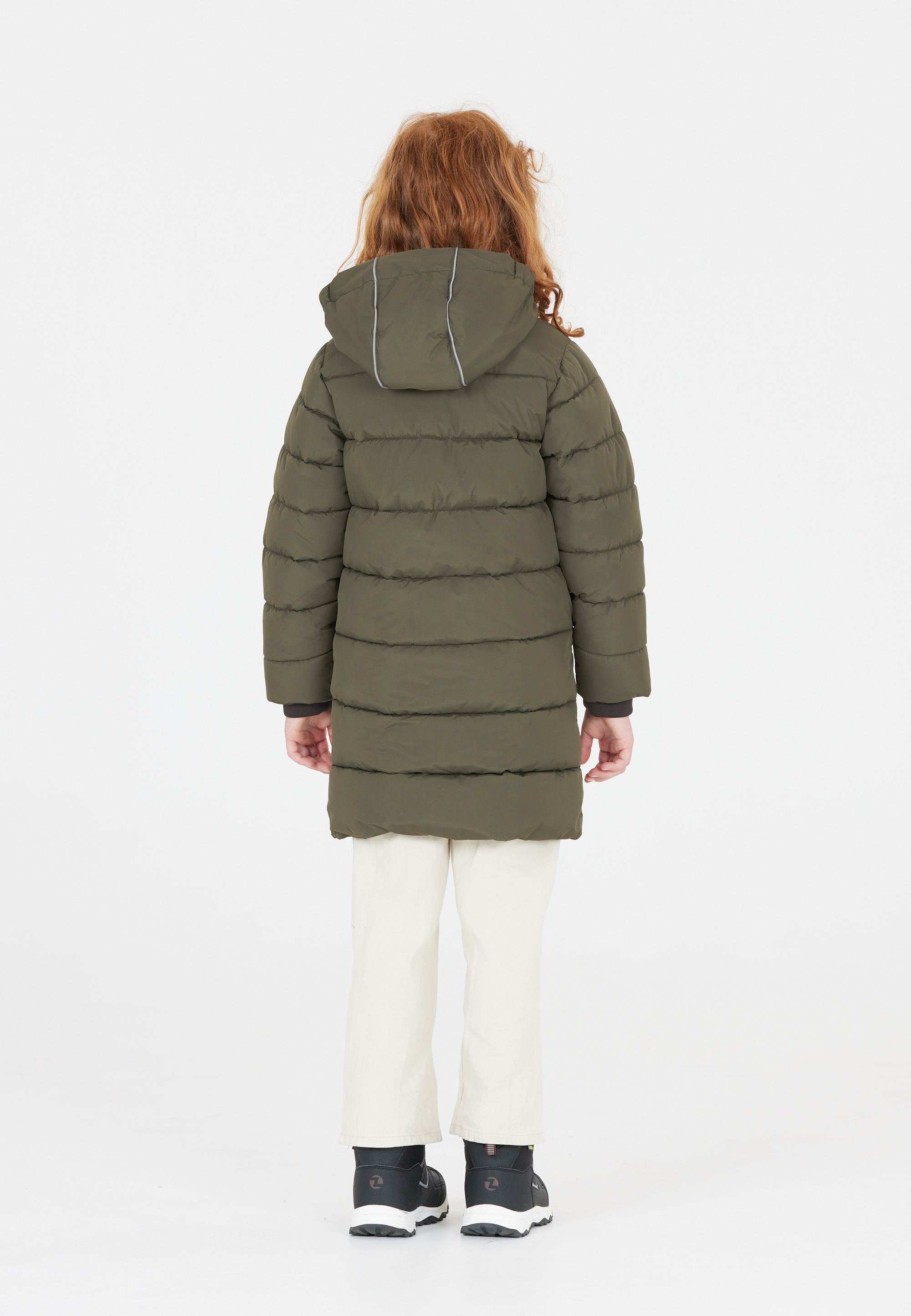 ZIGZAG Luisa Kinder Outdoorjacke Dunkelgrün 152 3