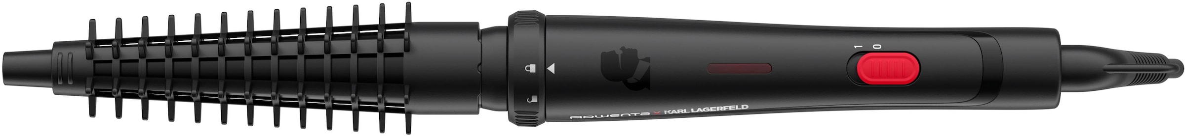 Rowenta Multihaarstyler »Rowenta x Karl Lagerfeld CF422L Infinite Looks 9-in-1 Multistyler«, 4 Aufsätze, Haarglätter, Kreppeisen, Lockenstab, Keramikbeschichtung, 190°C