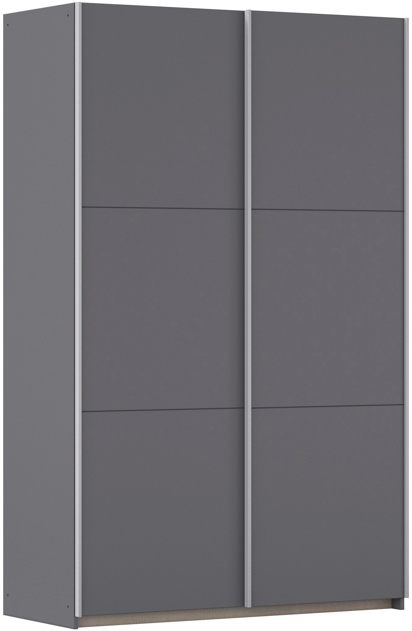 rauch Schwebetürenschrank "Kleiderschrank Drehtürenschrank Schrank Garderobe KRONACH" in 3 Ausstattungen BASIC/CLASSIC/PREMIUM, Breiten 131/175/218/261 cm, optional ohne, mit 1 oder 2 Spiegel, viel Stauraum MADE IN GERMANY