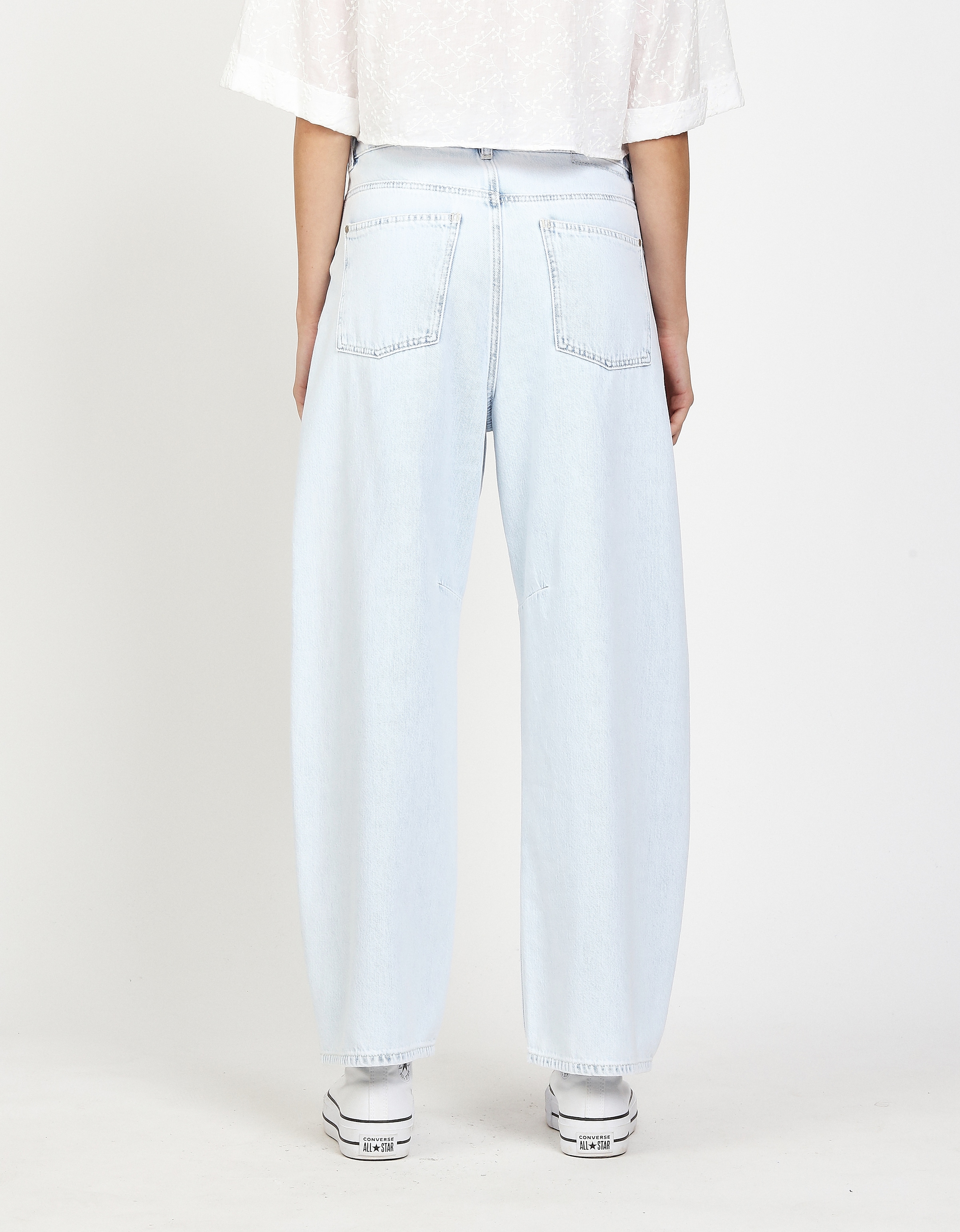 GANG Loose-fit-Jeans »94SARINA« mit Abnähern an Knie und Saum