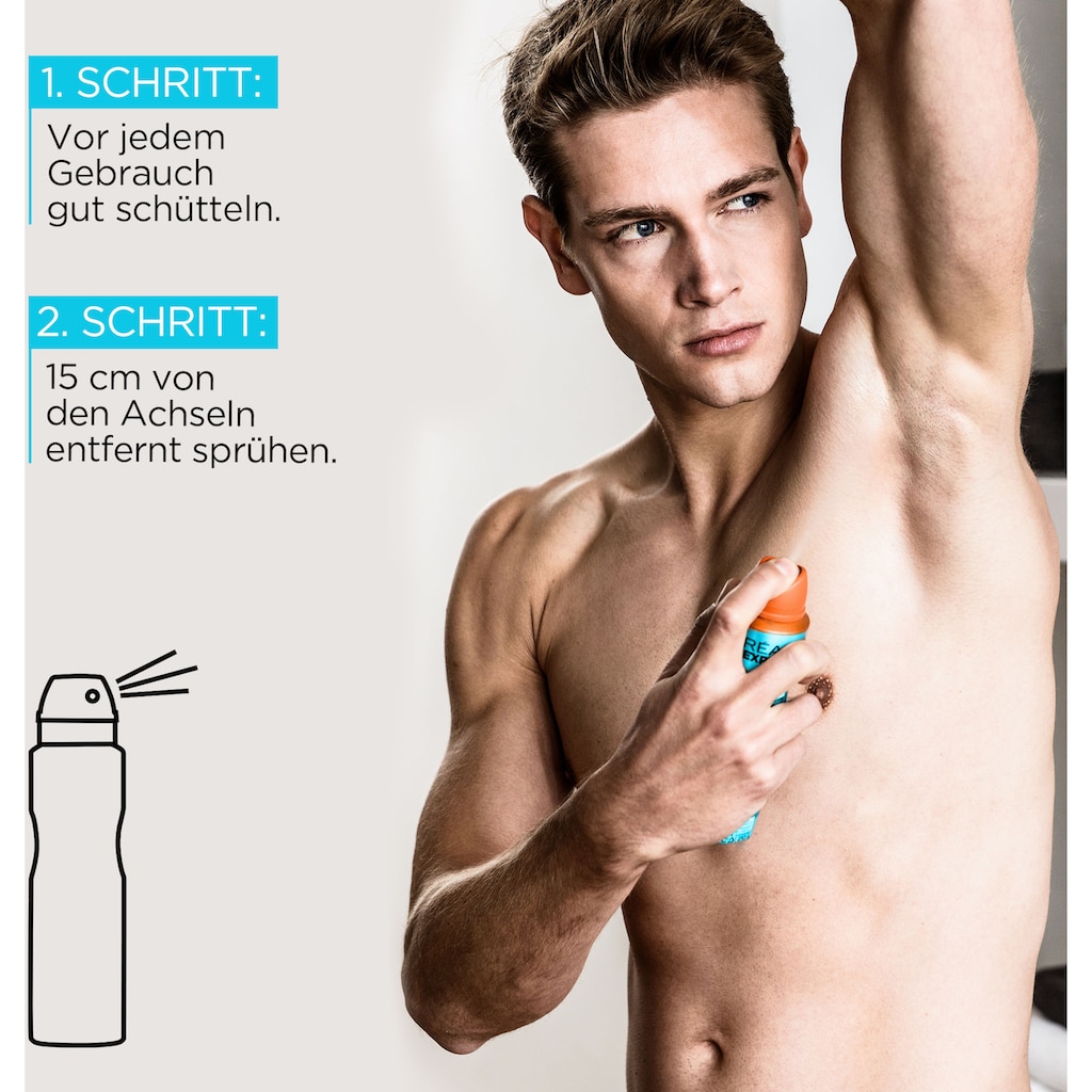 L'ORÉAL PARIS MEN EXPERT Deo-Spray »Deo Spray Cool Power 48h«, (Packung, 6 tlg.)