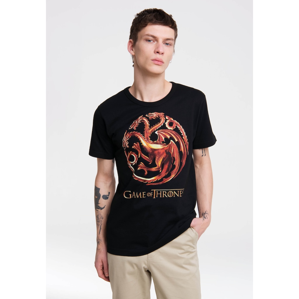 LOGOSHIRT T-Shirt »Game Of Thrones - Targaryen«