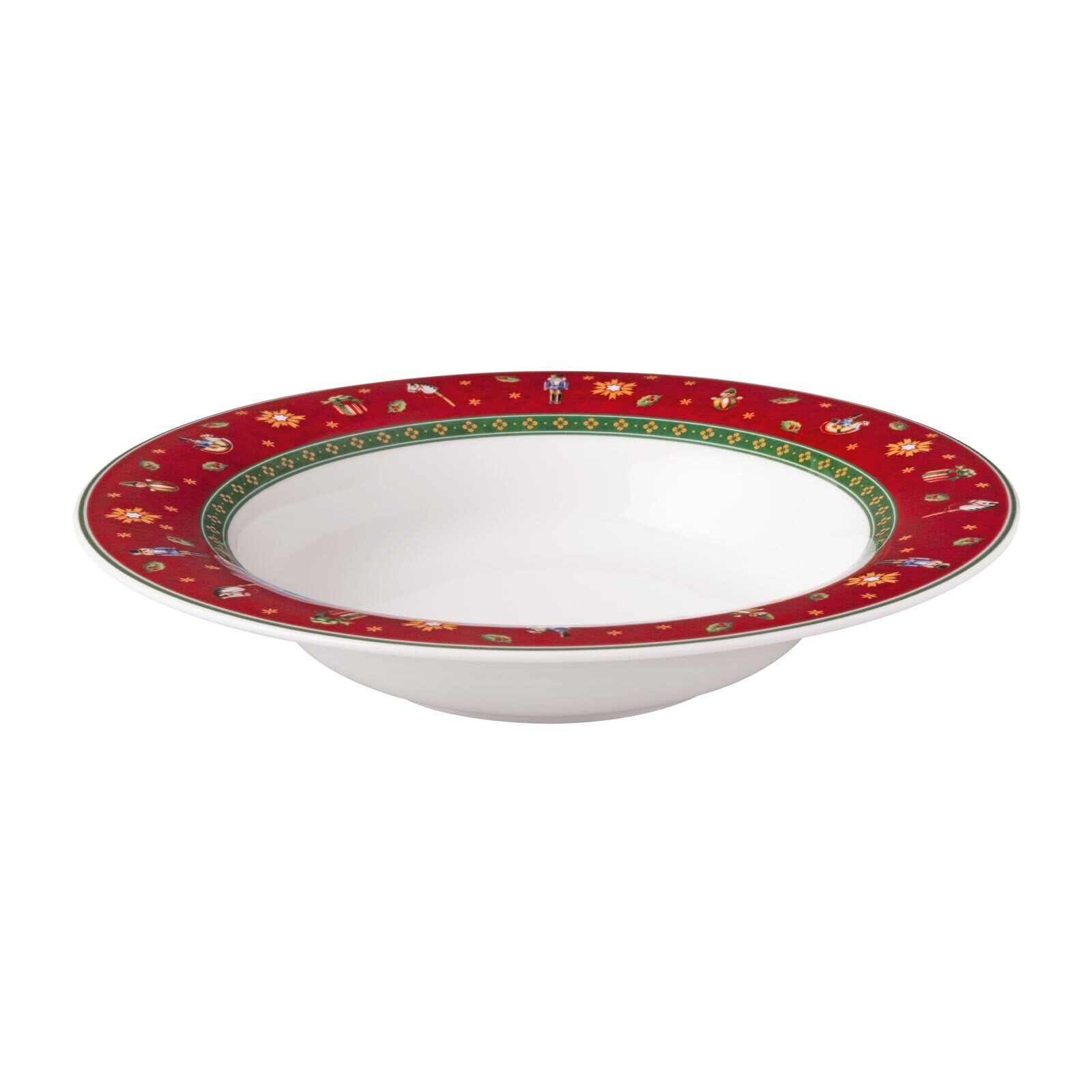 Villeroy & Boch Suppenteller »Suppenteller Toy's Delight ø 23 cm rot«