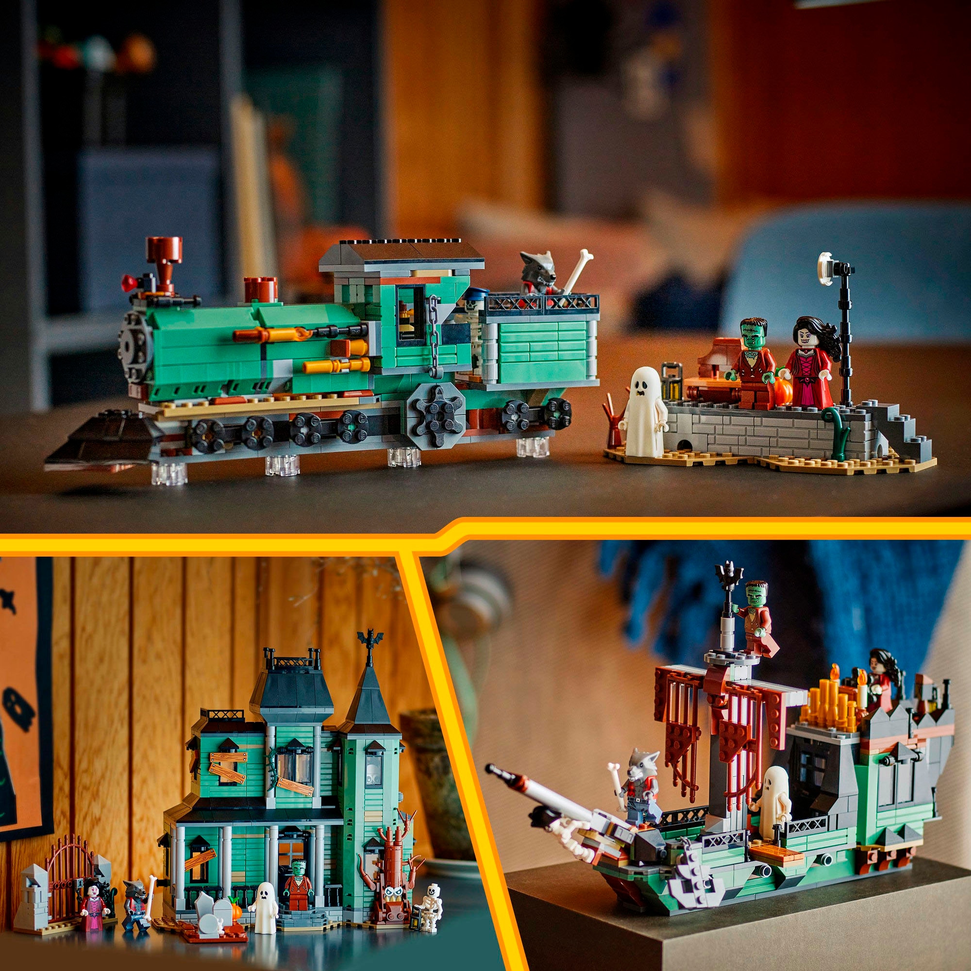 LEGO® Konstruktionsspielsteine »Geisterhaus (31167), LEGO LEGO Creator«, (736 St.), Made in Europe