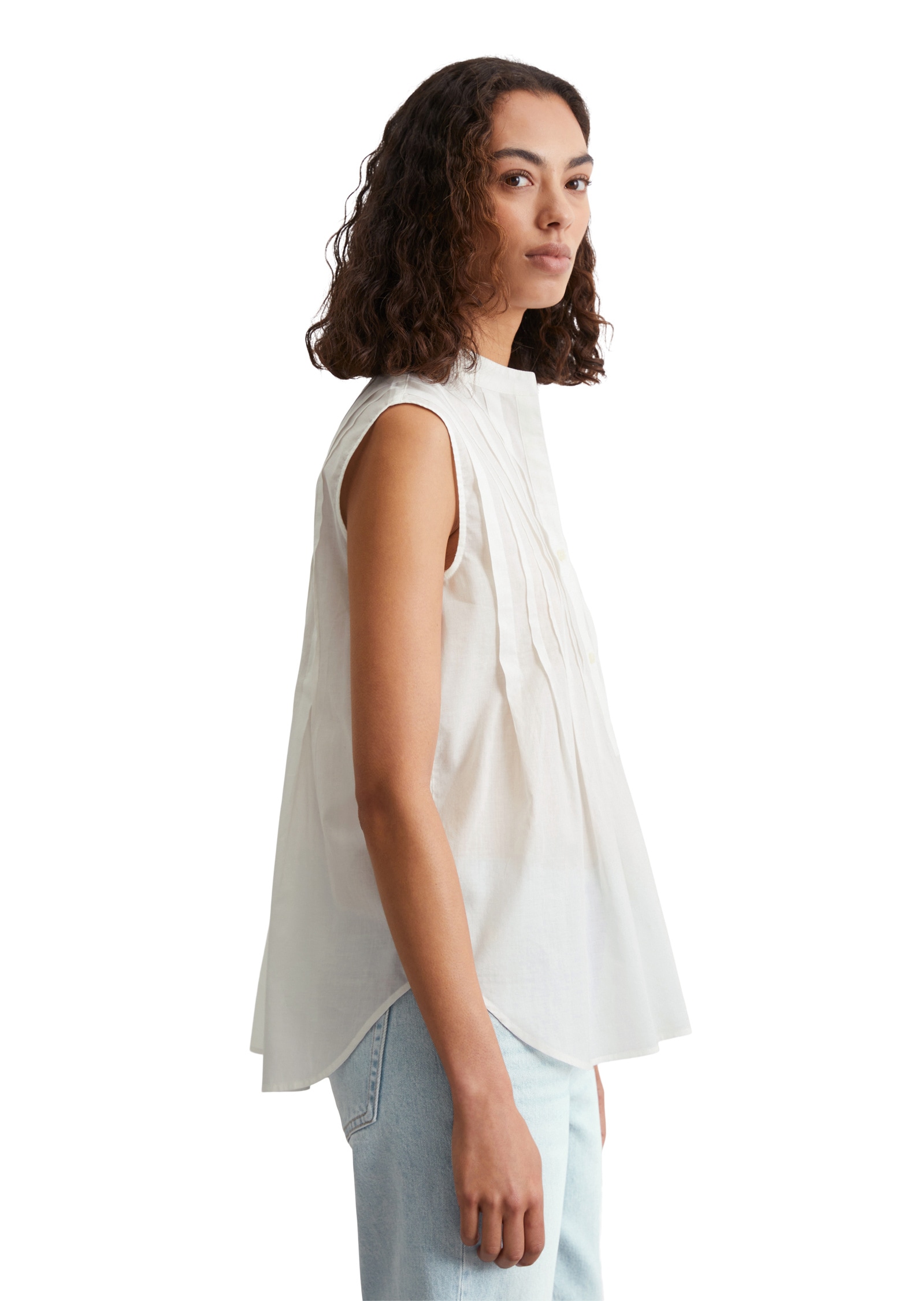 Marc O'Polo Blusentop »aus Silky-Touch-Baumwoll-Voile«
