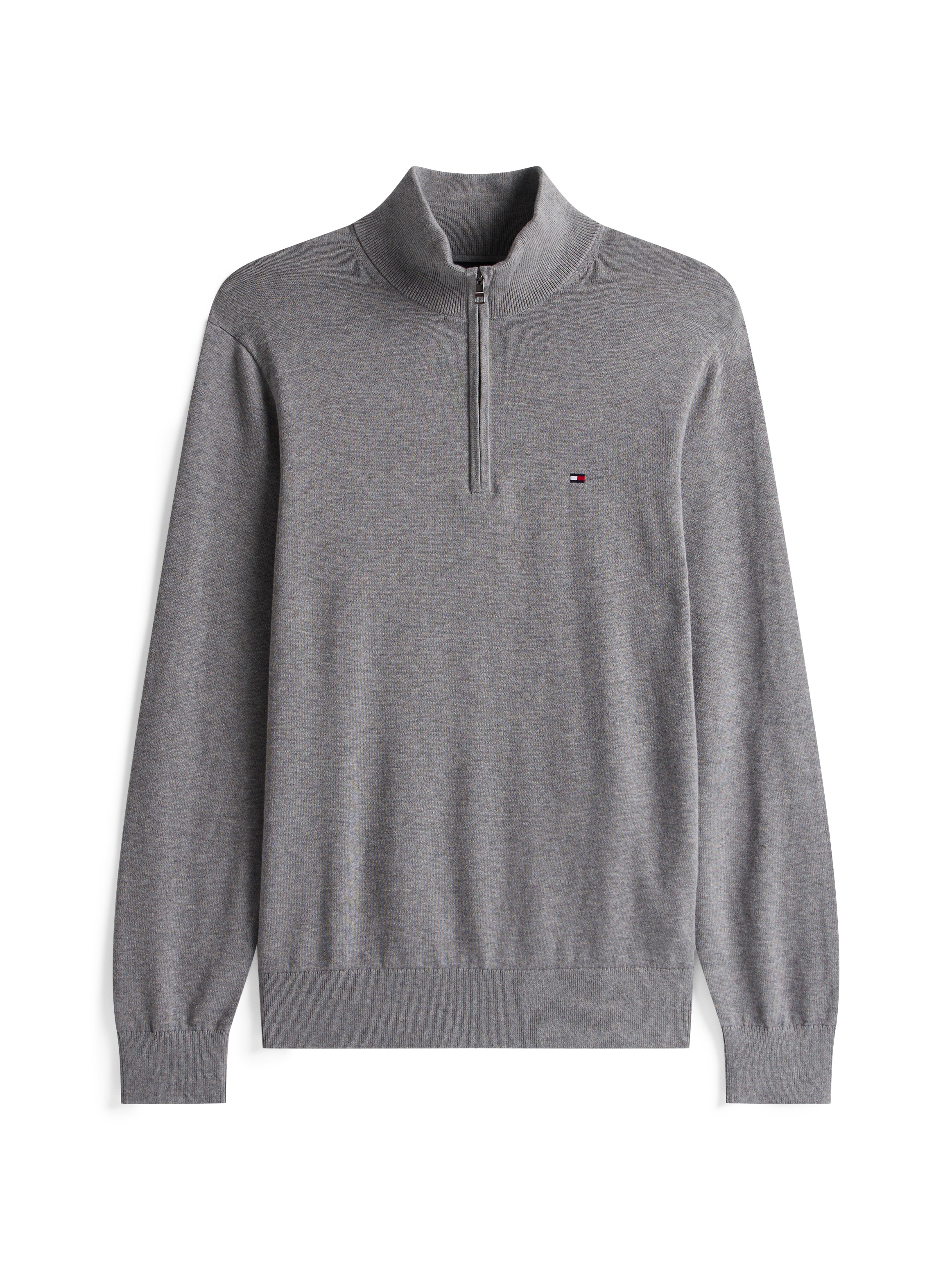 Tommy Hilfiger Troyer »ESSENTIAL COTTON ZIP MOCK«