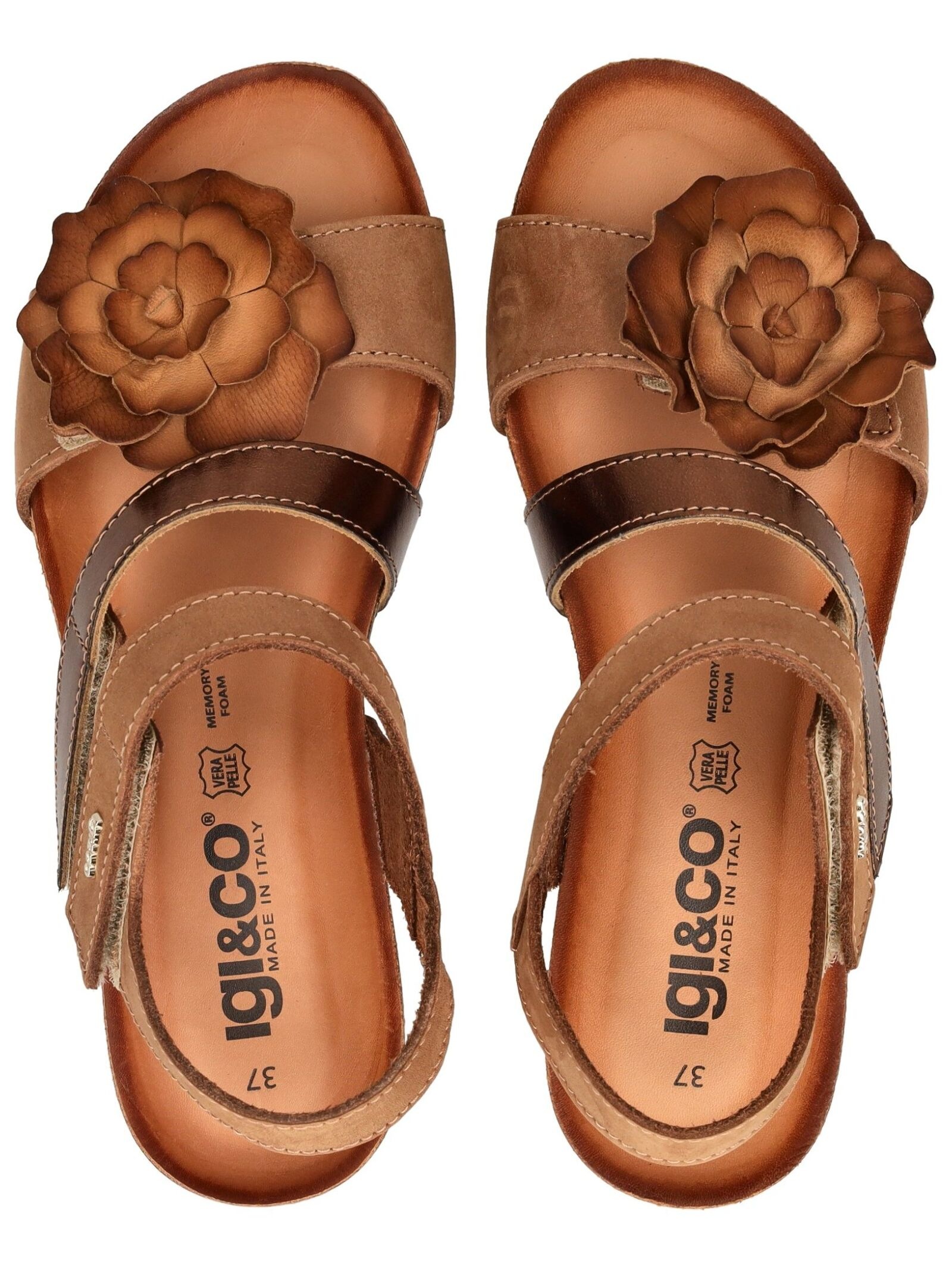 IGI & CO Riemchensandale »IGI & CO Sandalen Nubukleder«