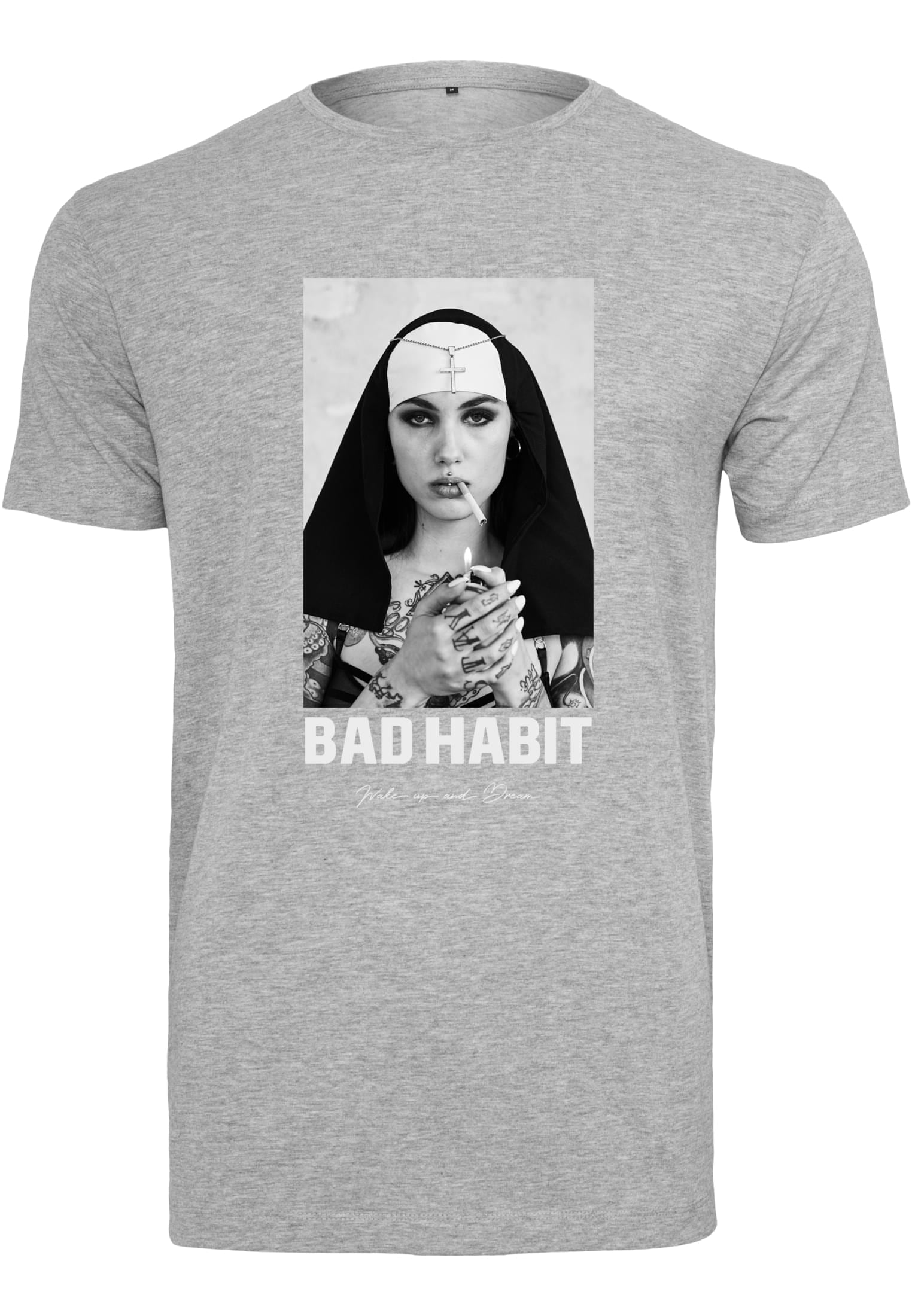 MisterTee Kurzarmshirt "MisterTee Herren Bad Habit Tee" 1 Stk. tlg. günstig online kaufen