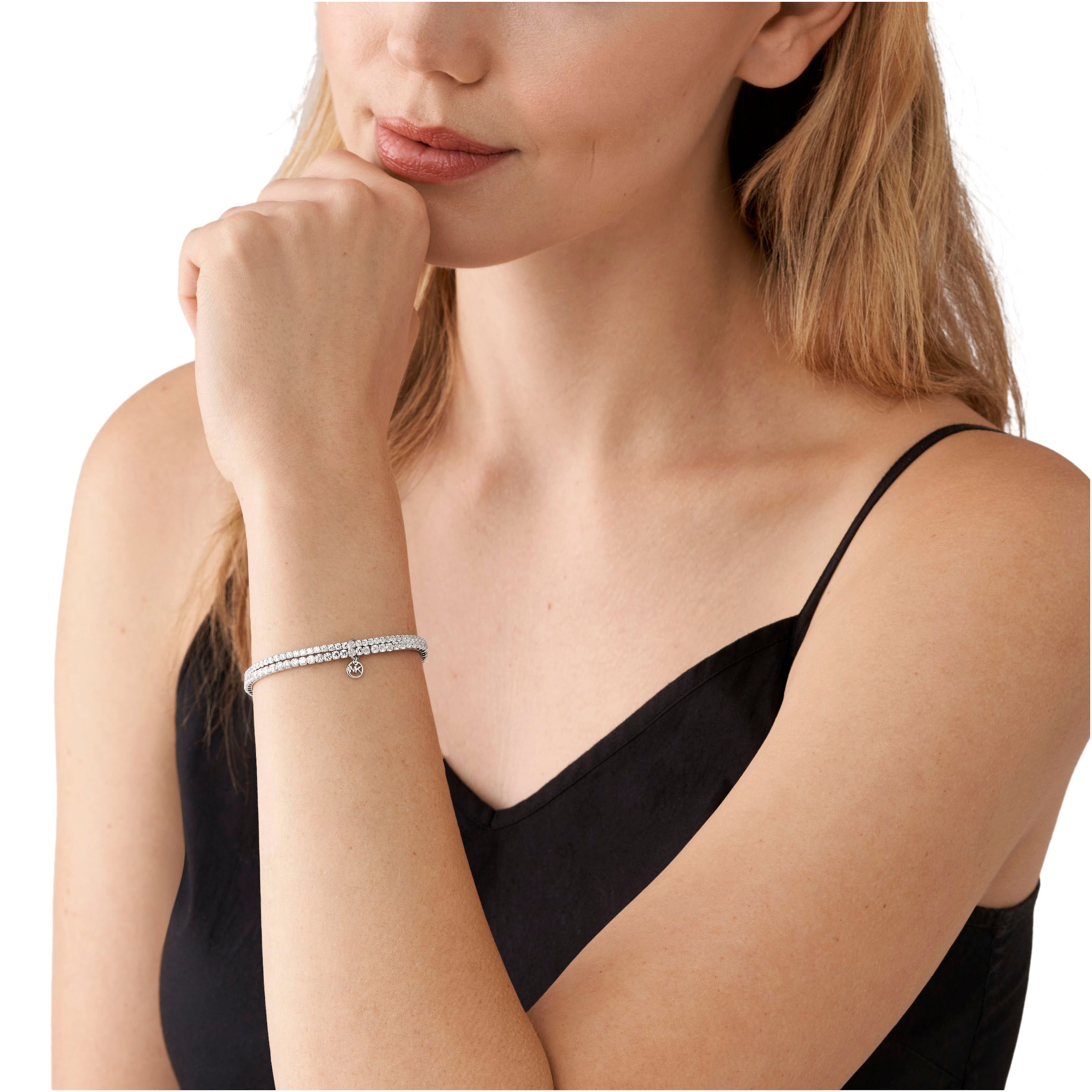 MICHAEL KORS Tennisarmband »PREMIUM, MKJ8359CZ040, MKJ8359CZ710«, mit Zirkonia (synth.)