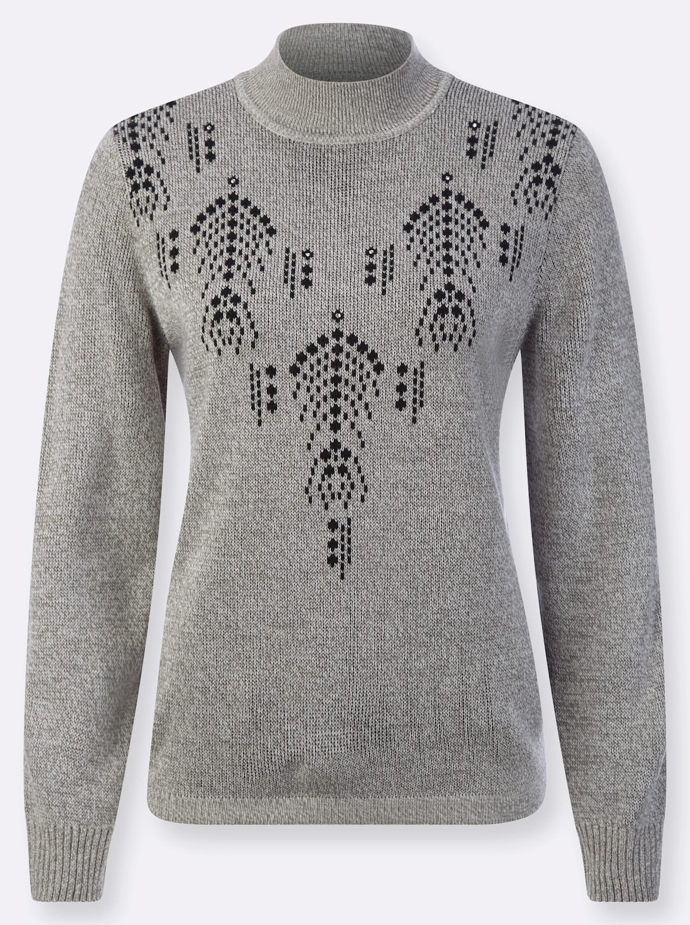 Classic Basics Jacquardpullover »Stehkragen-Pullover«