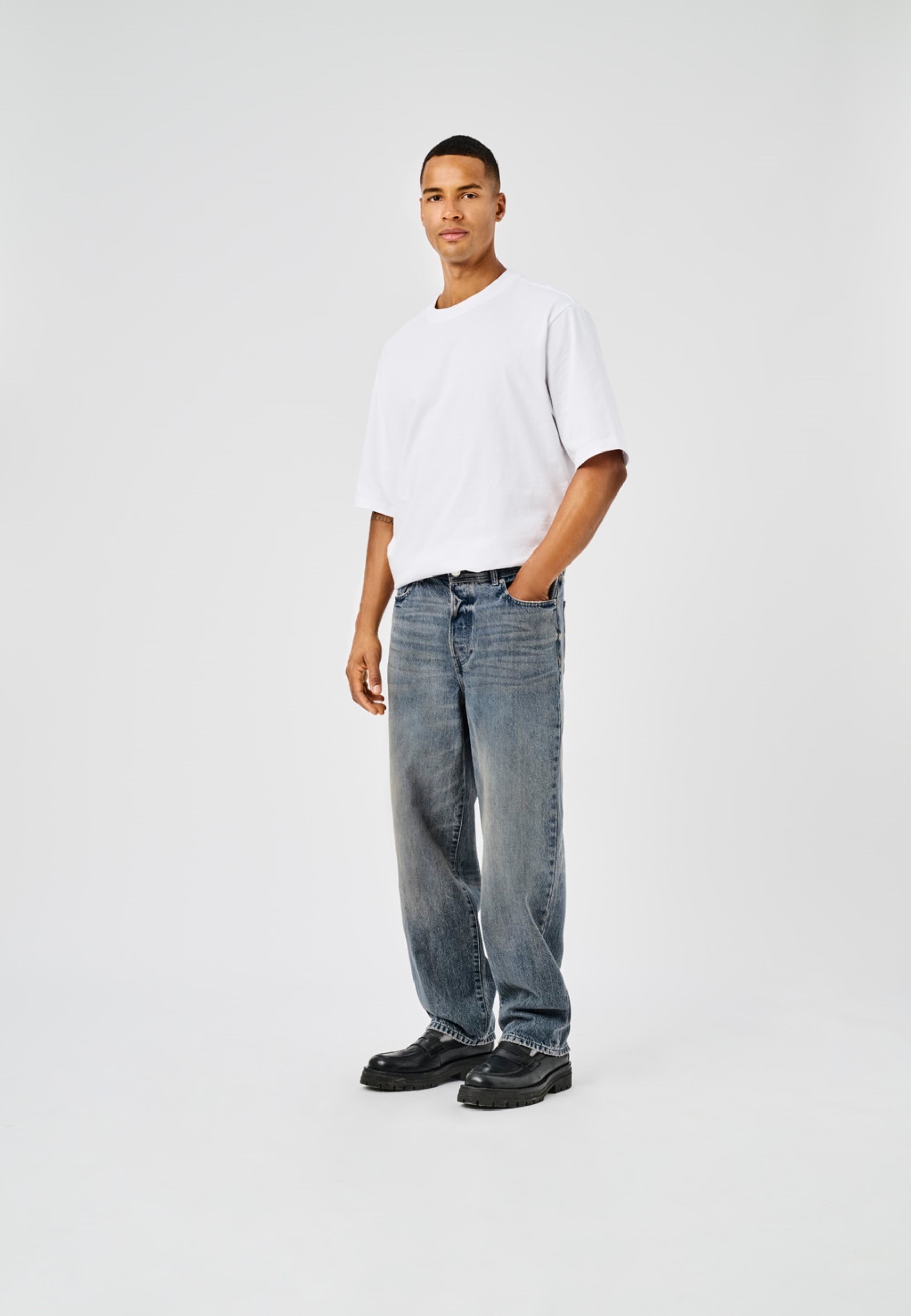 ONLY & SONS Loose-fit-Jeans "ONSFADE LOOSE WB 6778 A14 DNM NOOS" günstig online kaufen
