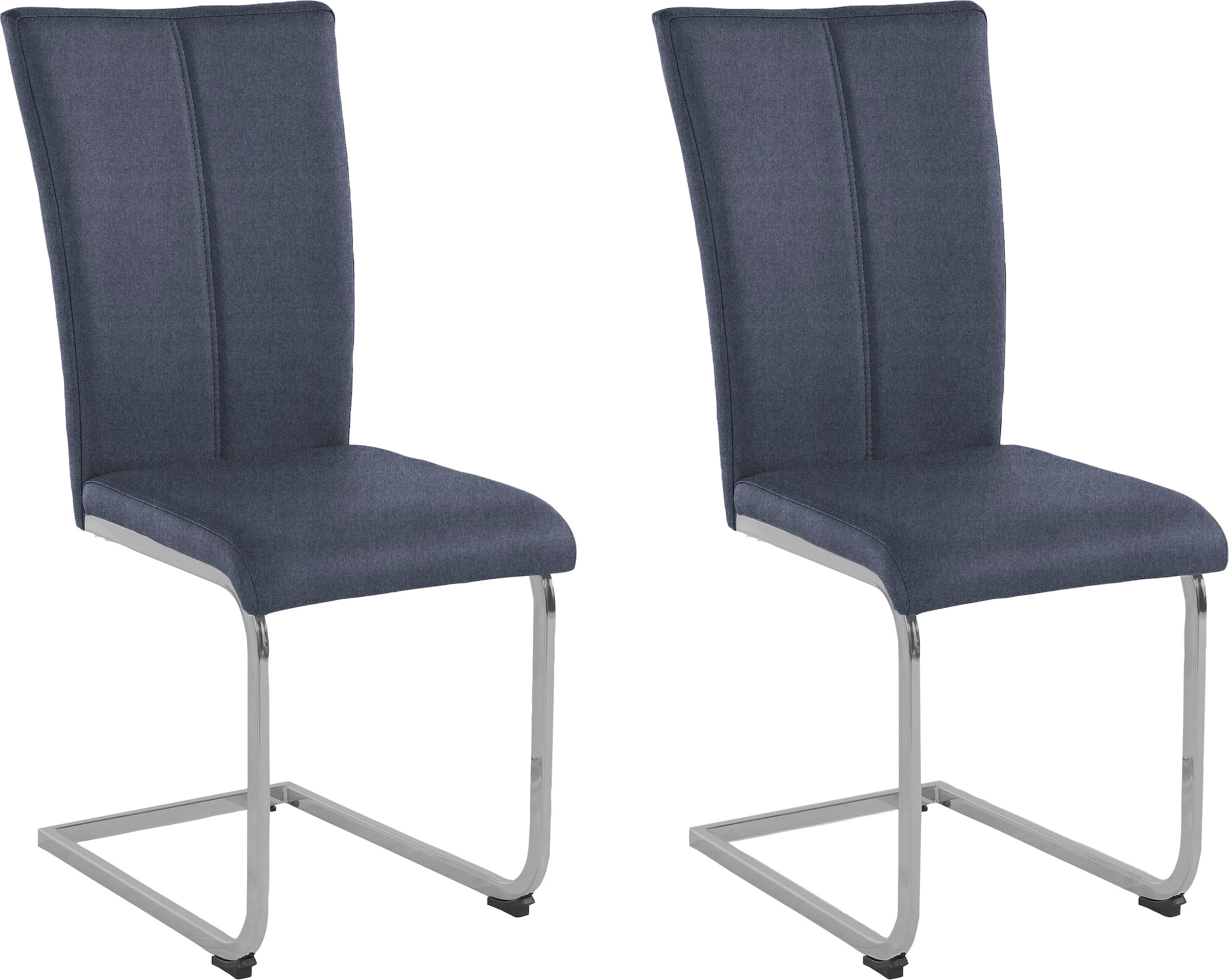 Home affaire Freischwinger "Alex" (Set) 2 Stk. Struktur 1 Stuhl belastbar b günstig online kaufen