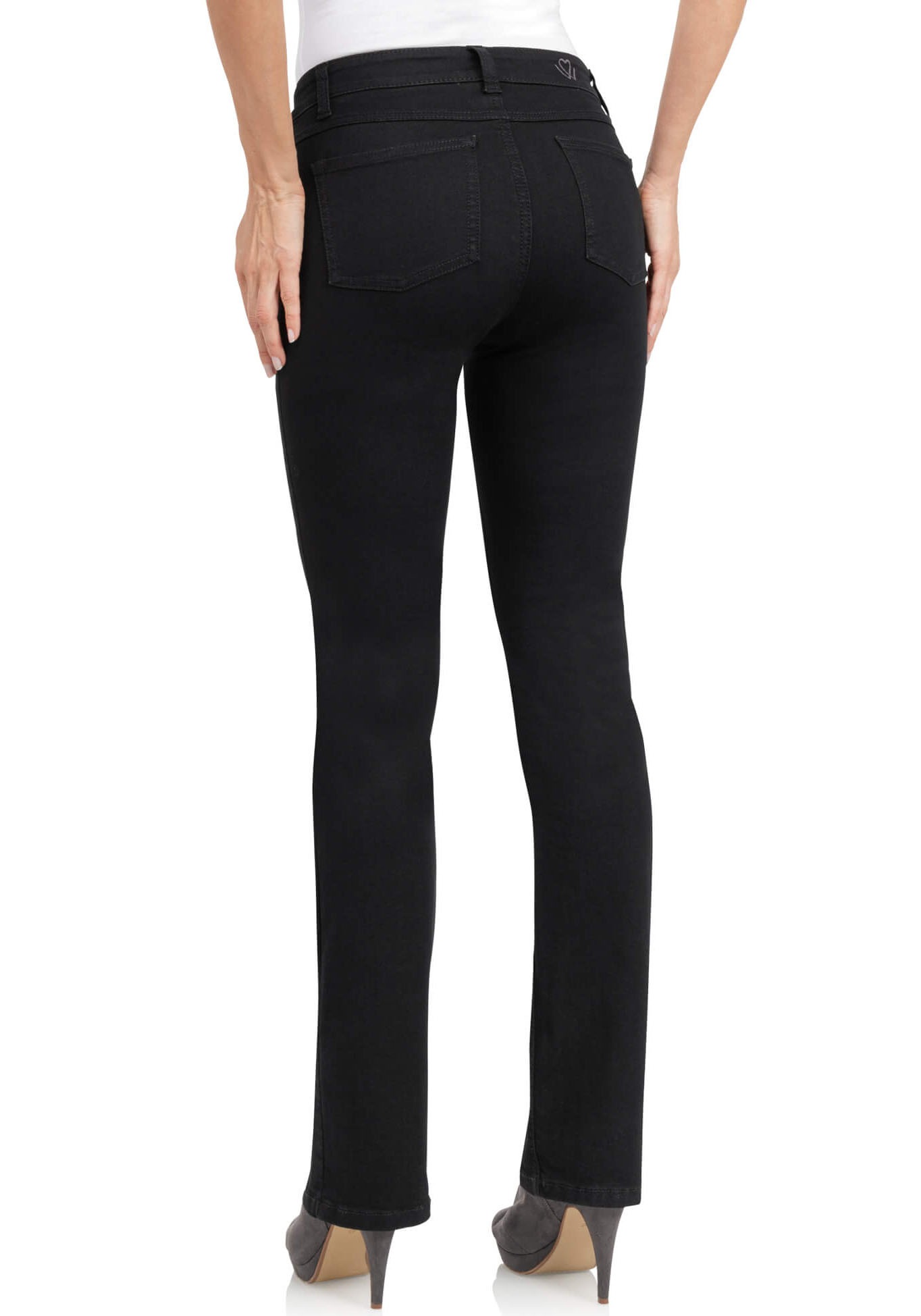 wonderjeans Bootcut-Jeans, Figurbetonte Form mit leicht ausgestelltem Bein günstig online kaufen