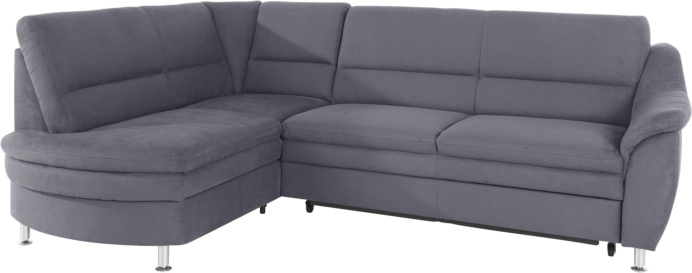 Places of Style Ecksofa »Cardoso L-Form«, Federkern, wahlweise mit Bett, Schubkasten