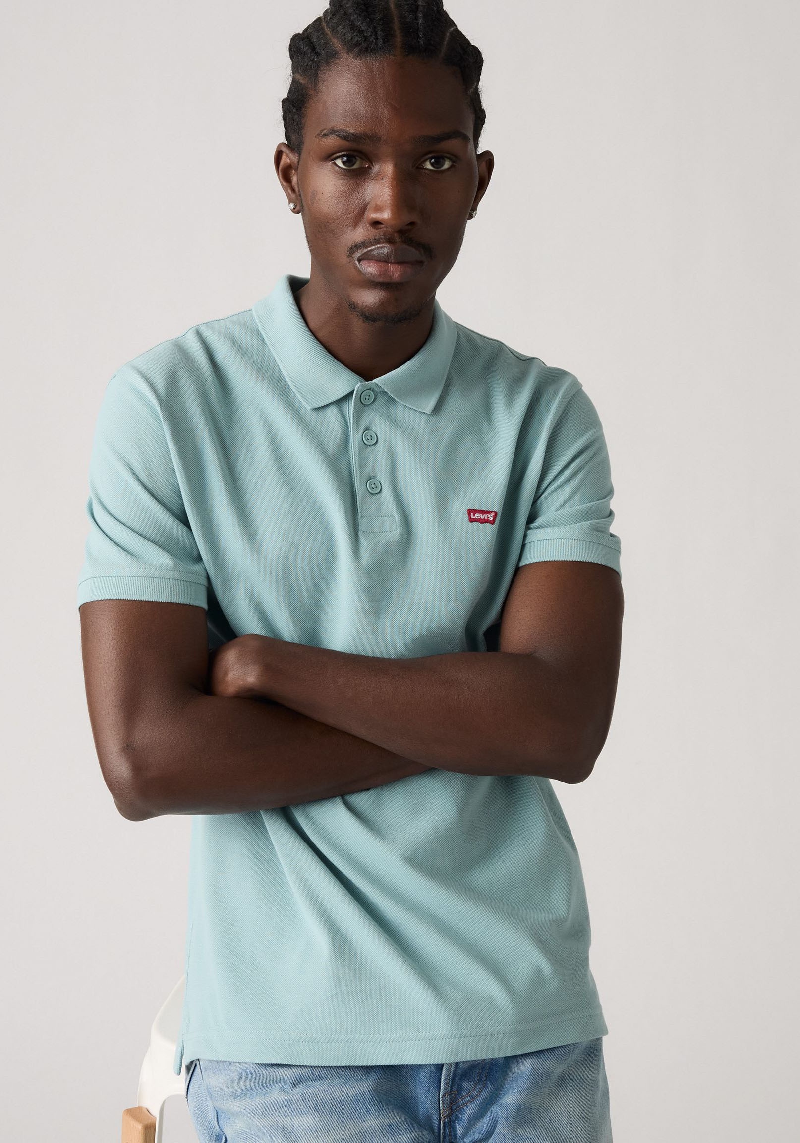 Levi's® Poloshirt »LE NEW LEVIS HM POLO«, mit kleinem Batwing-Logo