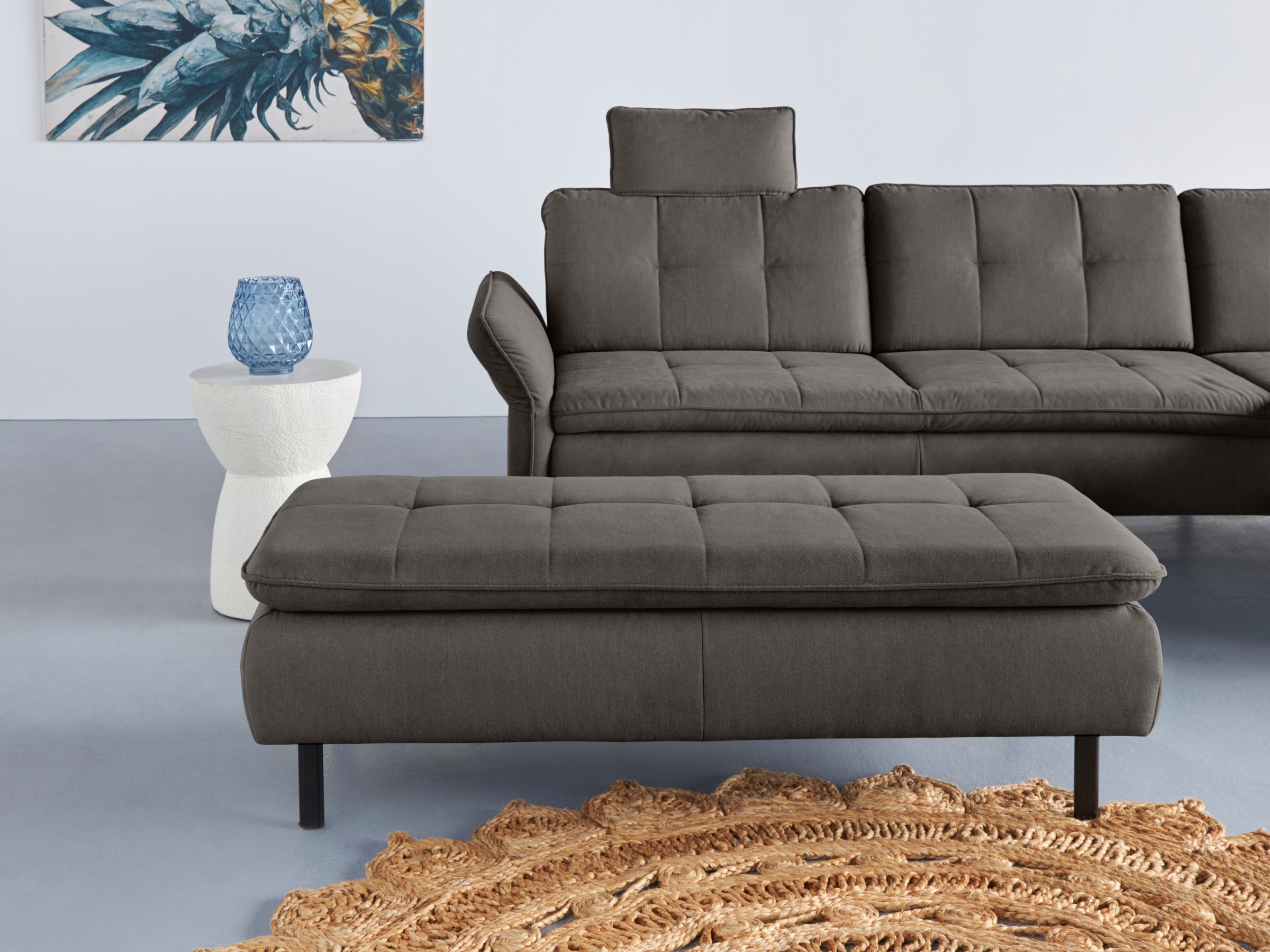 Home affaire Hockerbank "Birkholm" passend zur Serie "Birkholm", B/T/H: 137 günstig online kaufen