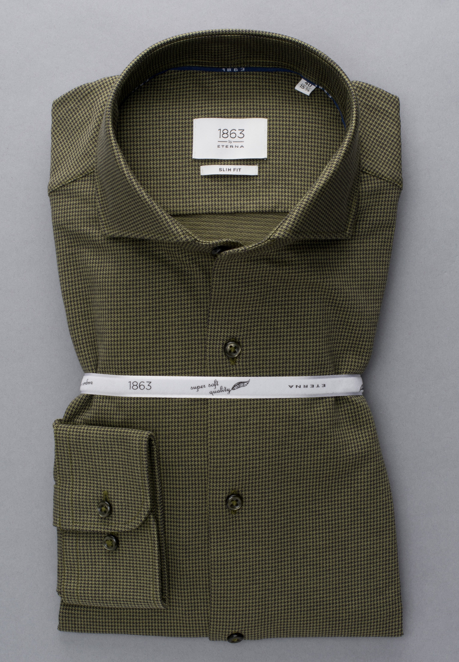 Eterna Langarmhemd »SLIM FIT«