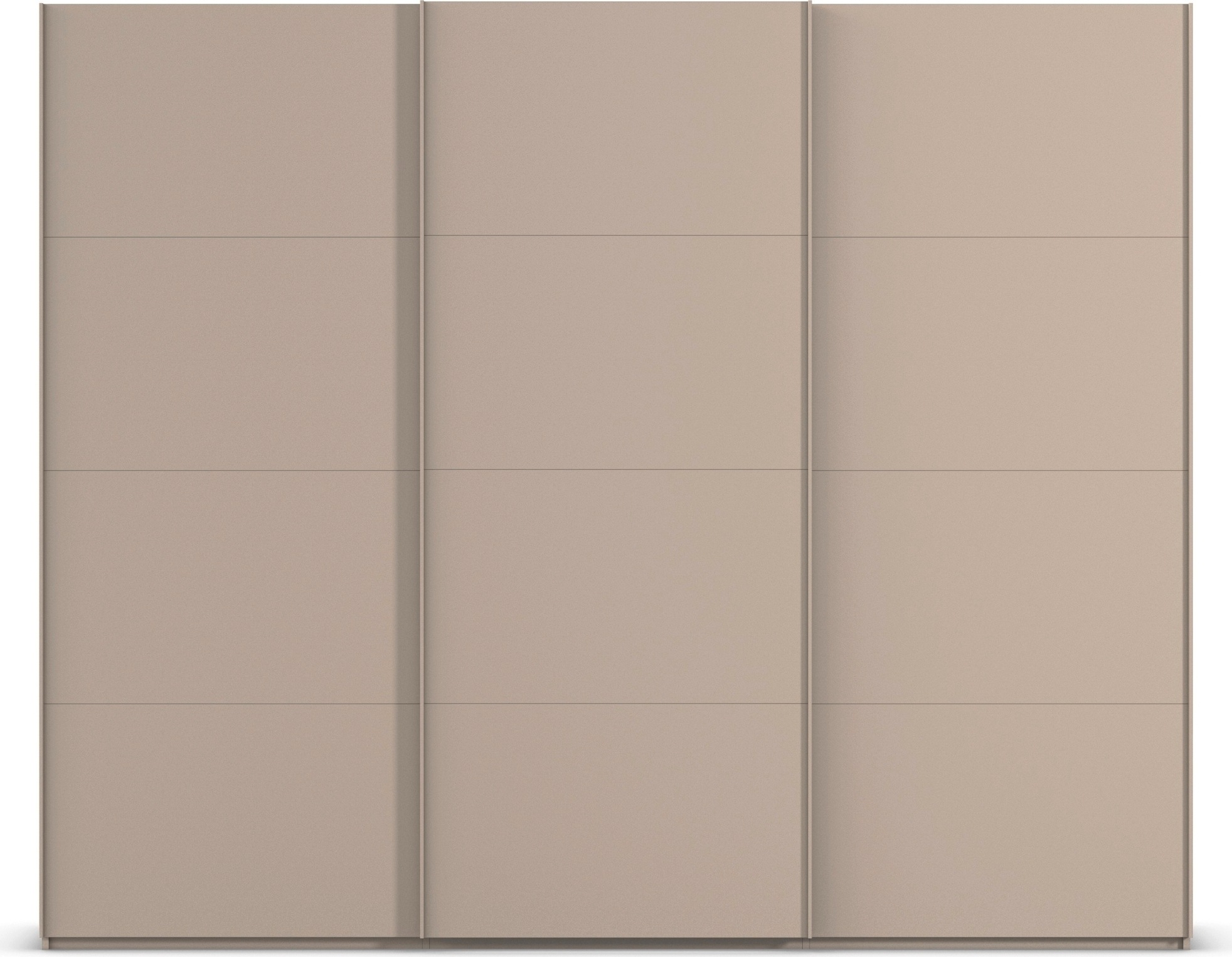 rauch Schwebetürenschrank »Kleiderschrank Schrank Garderobe Schlafzimmerschrank SCALE-FYRA«, edle viergeteilte Türen viele Farben und Griff-Farben MADE IN GERMANY