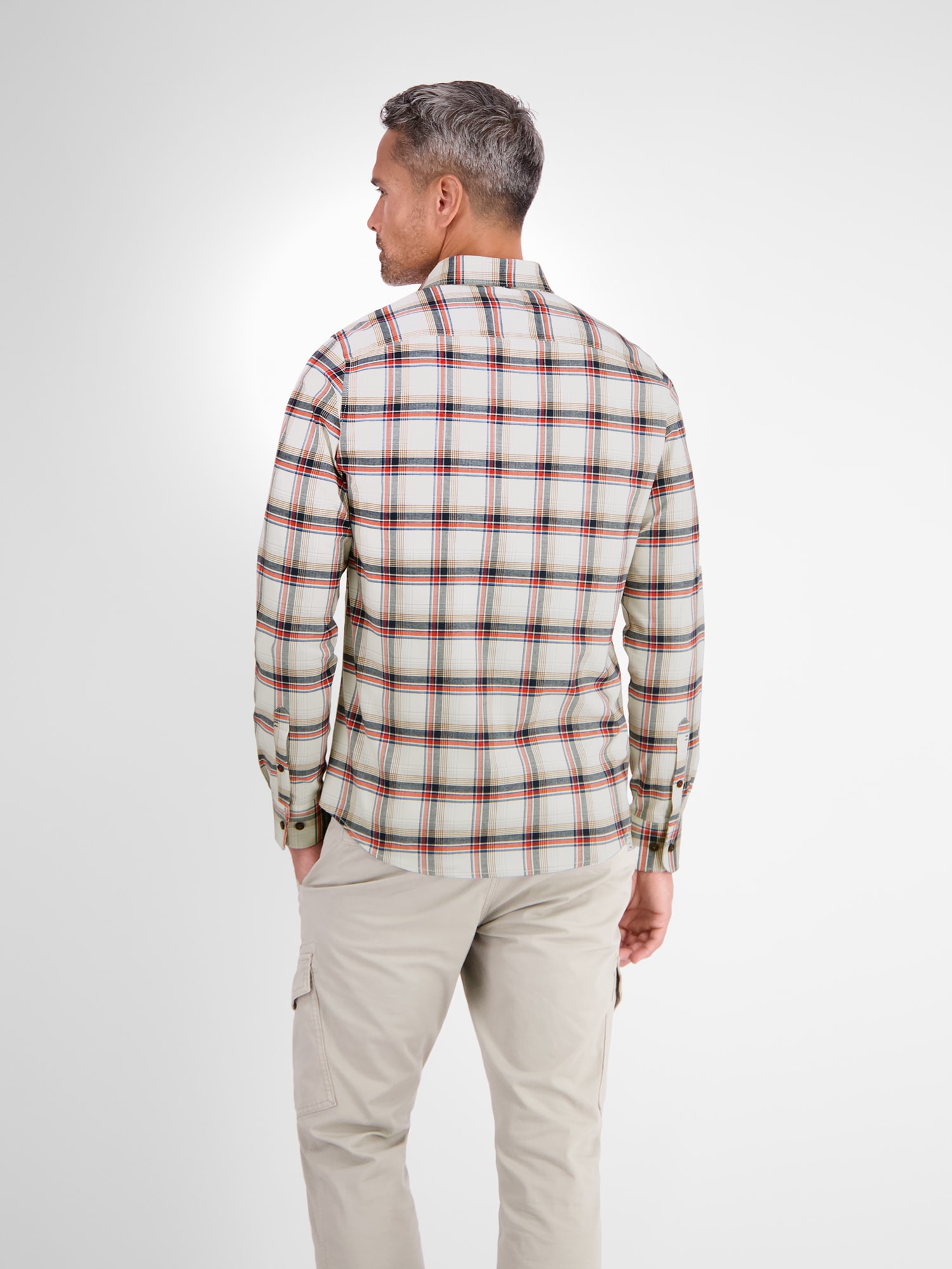 LERROS Langarmhemd "LERROS Langarmhemd, BIG FLANNELCHECK" günstig online kaufen