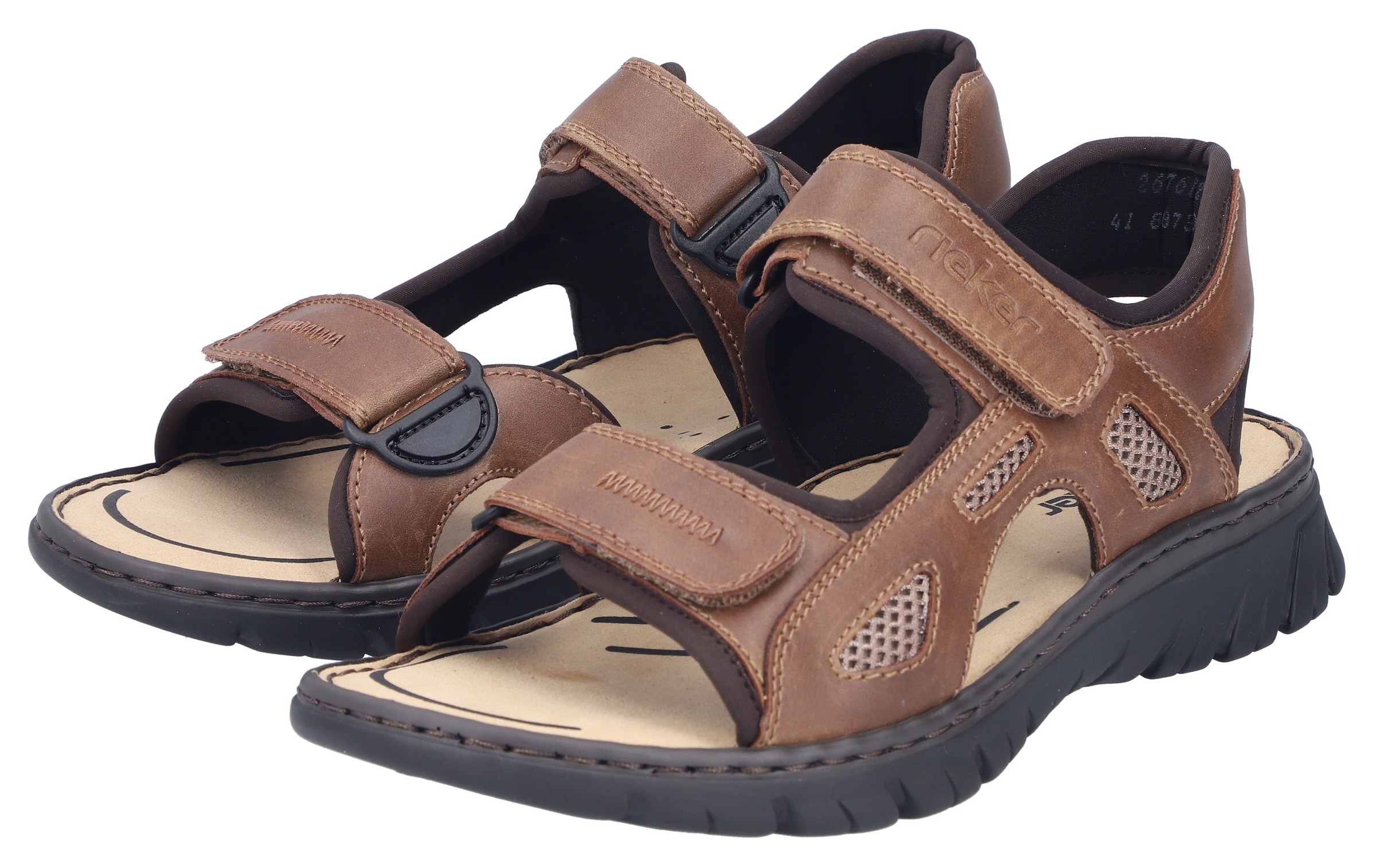 Rieker Sandale Sommerschuh, Klettschuh, Outdoorsandale, in Trekking-Optik günstig online kaufen