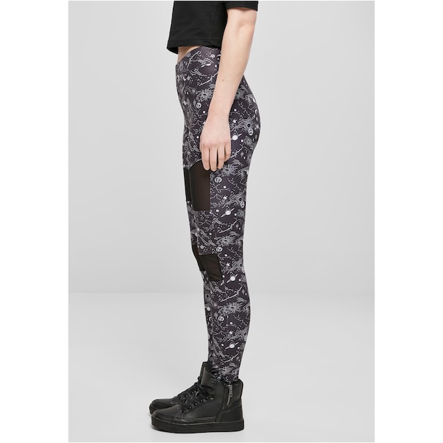 URBAN CLASSICS Leggings »Damen Ladies Tech Mesh AOP Leggings«, (1 tlg.) für  kaufen | BAUR